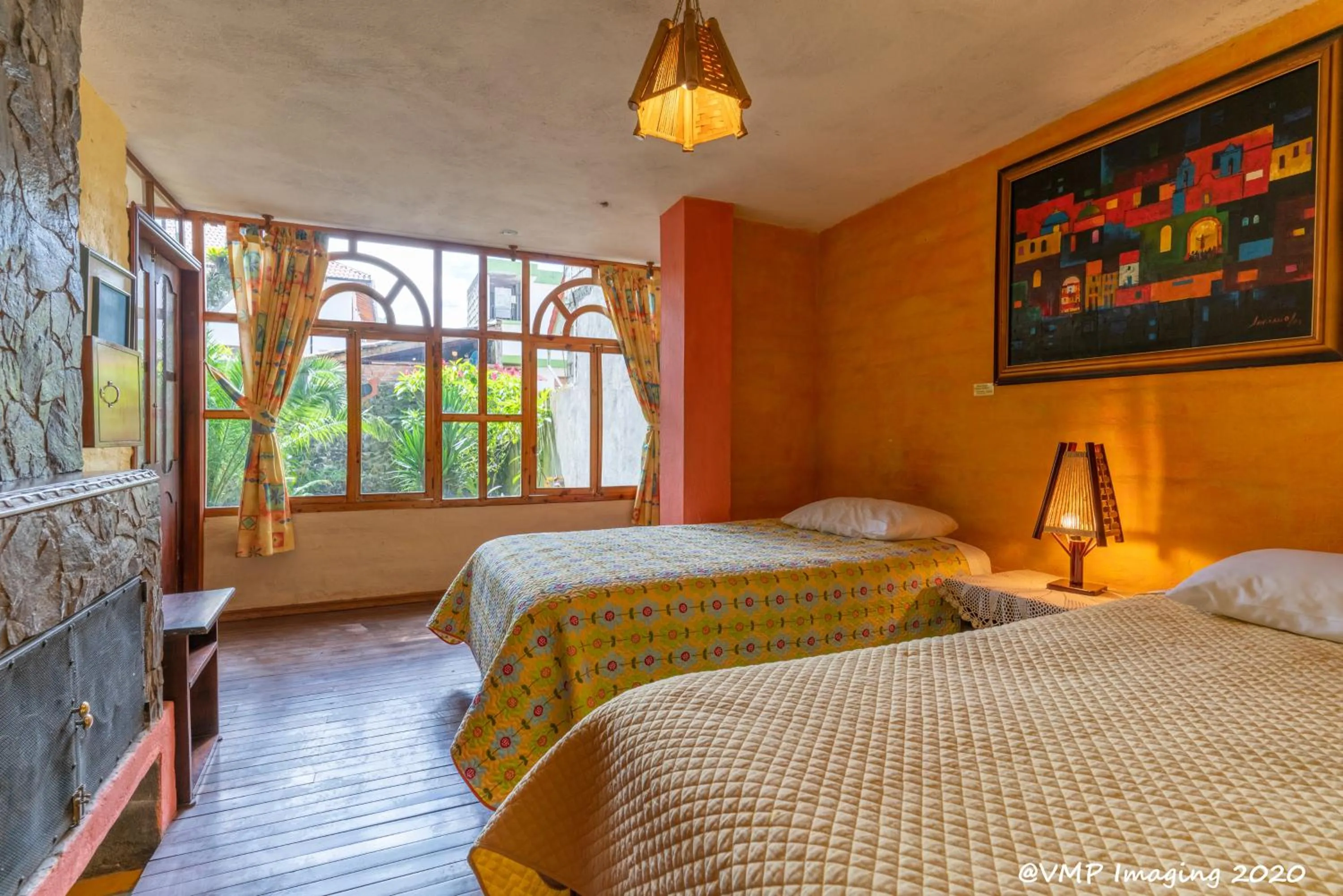 Garden view, Bed in La Posada Del Arte