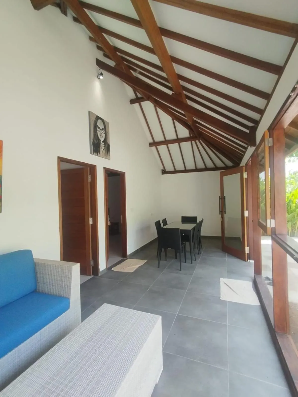 Living room in Villa Penyu Gili Trawangan