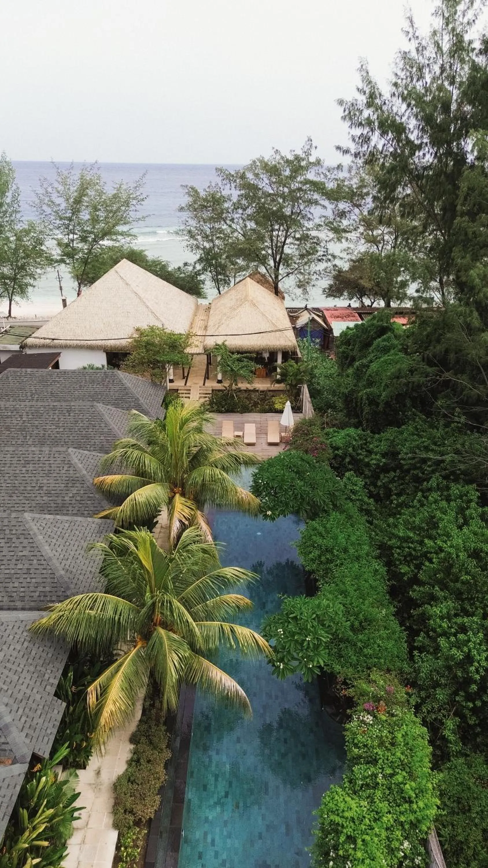 Property building in Villa Penyu Gili Trawangan