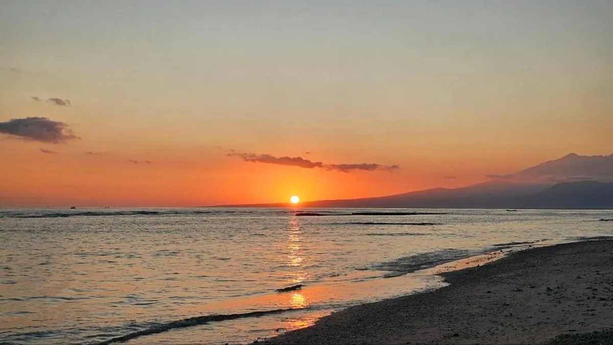 Beach in Villa Penyu Gili Trawangan