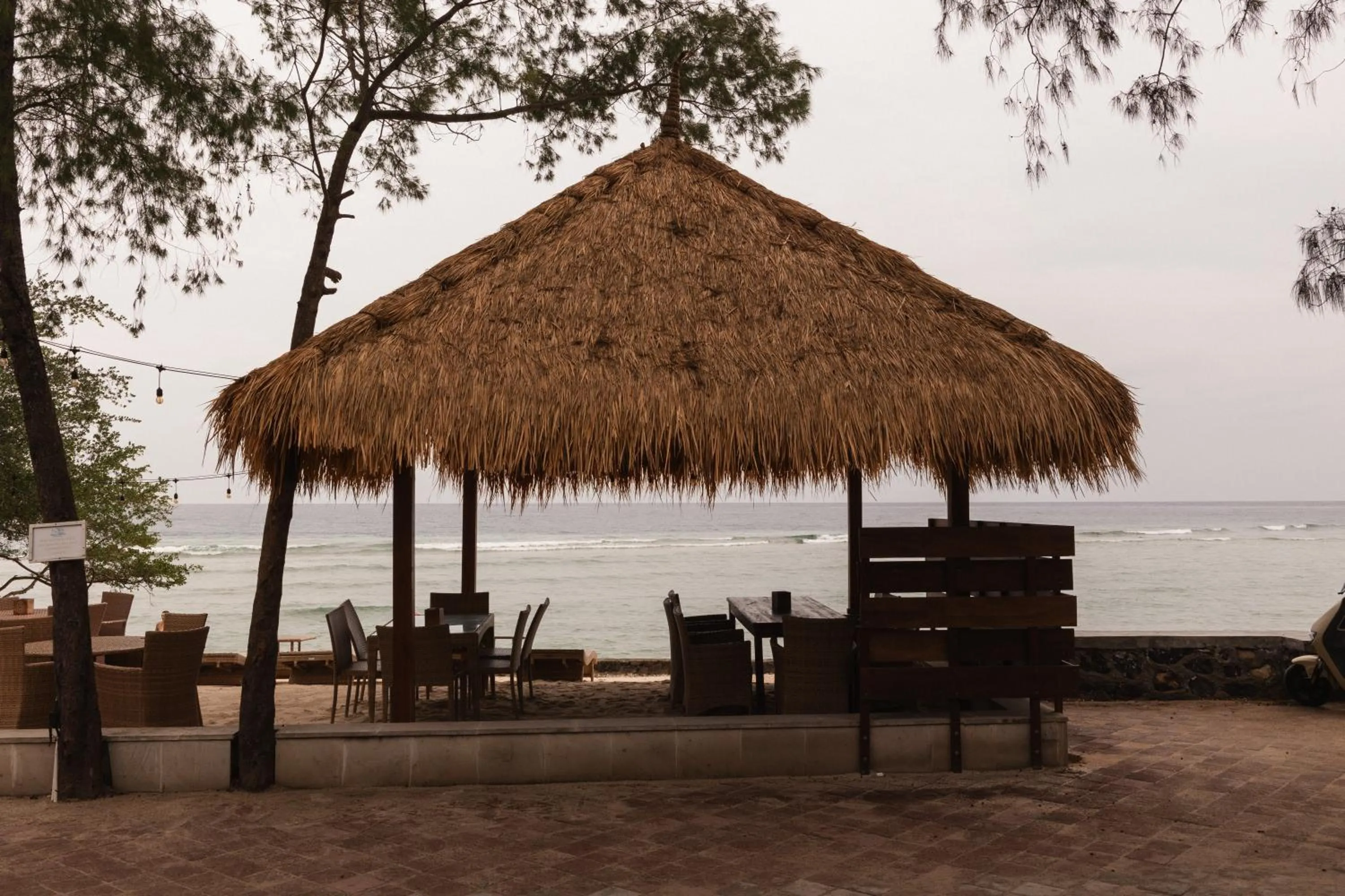 Restaurant/places to eat in Villa Penyu Gili Trawangan