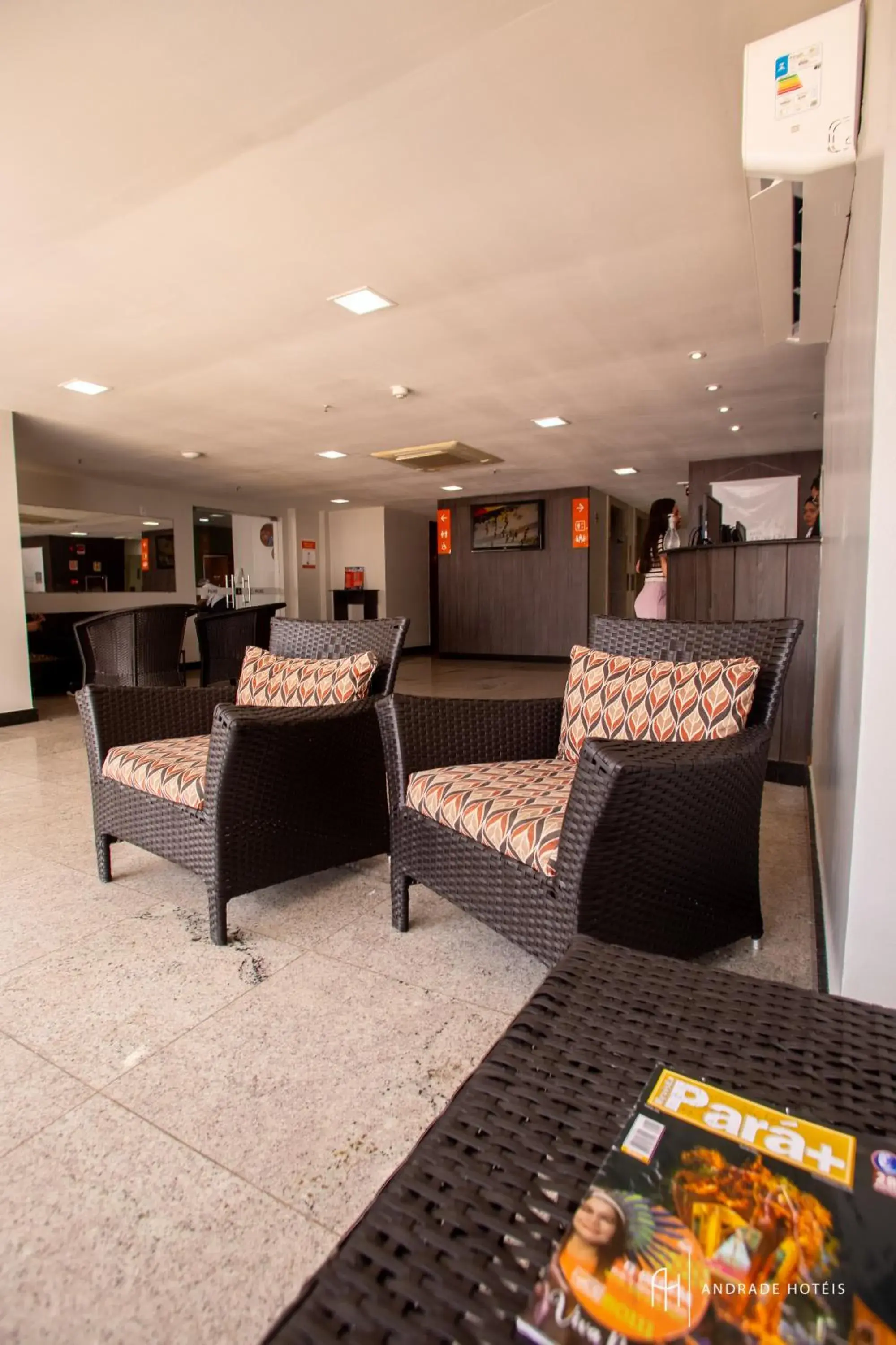 Lobby or reception in Rede Andrade Hangar Lobby or reception in Rede Andrade Hangar