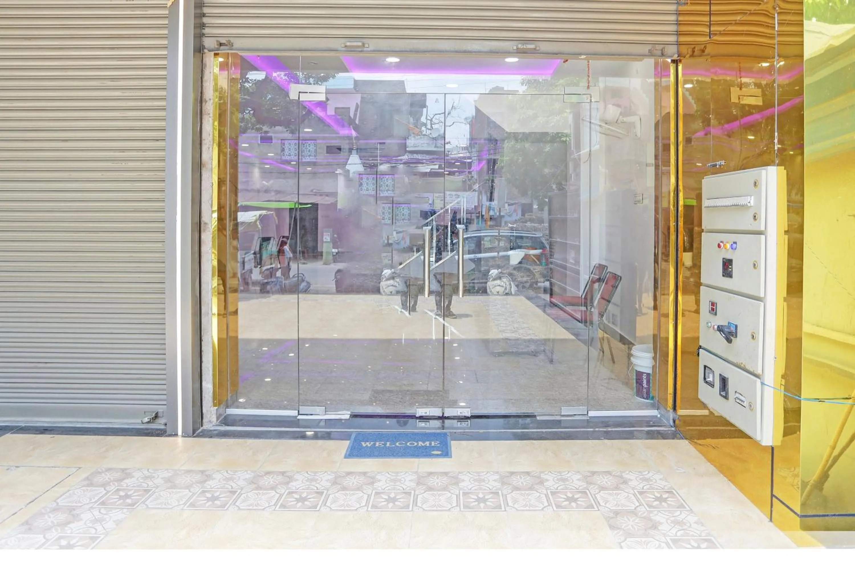 Facade/entrance in Hotel O by OYO Royal Residency