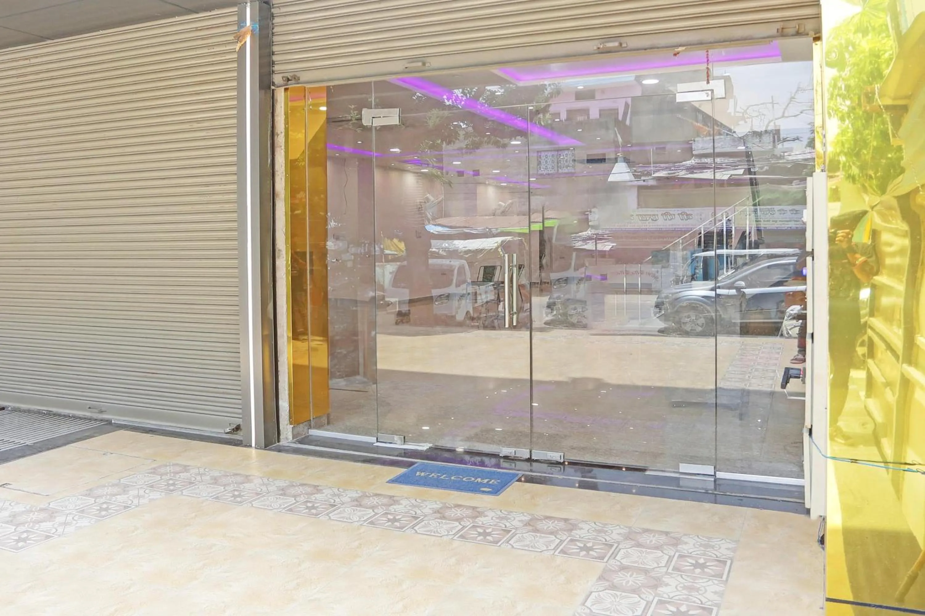 Facade/entrance in Hotel O by OYO Royal Residency