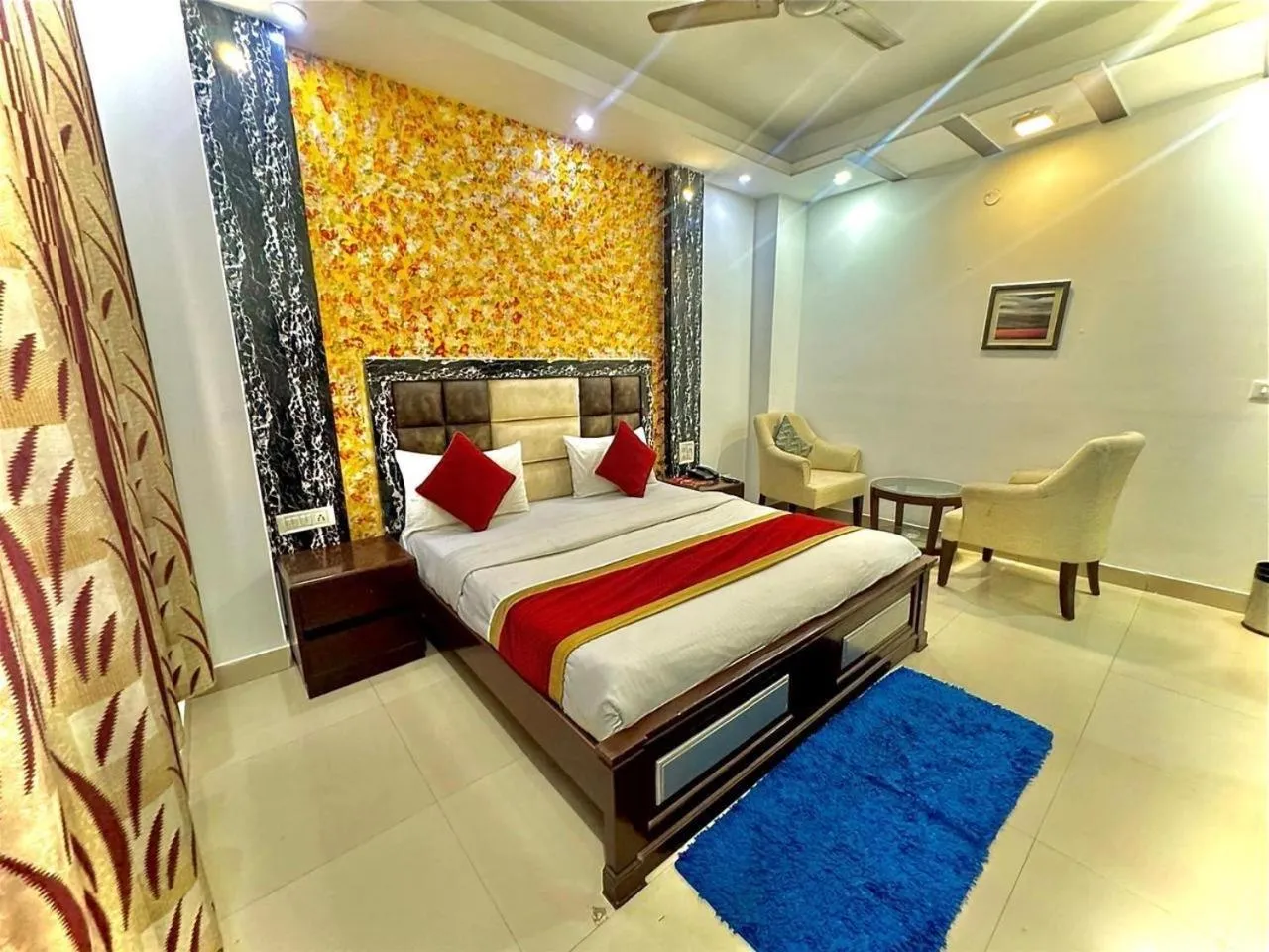 Bed in Hotel Vista Inn, Karol Bagh, New Delhi - Near Metro