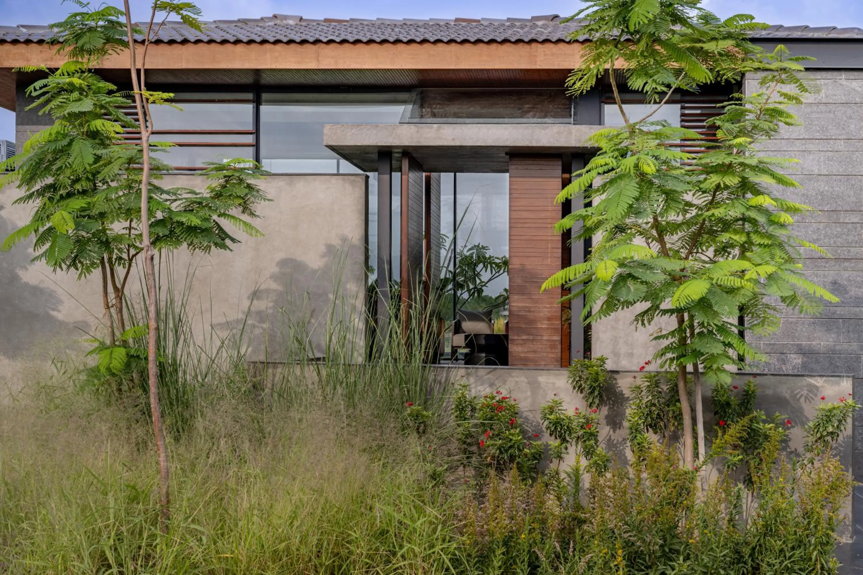 Garden view in MYSA Zinc Journey by The Fern, Nani Devati