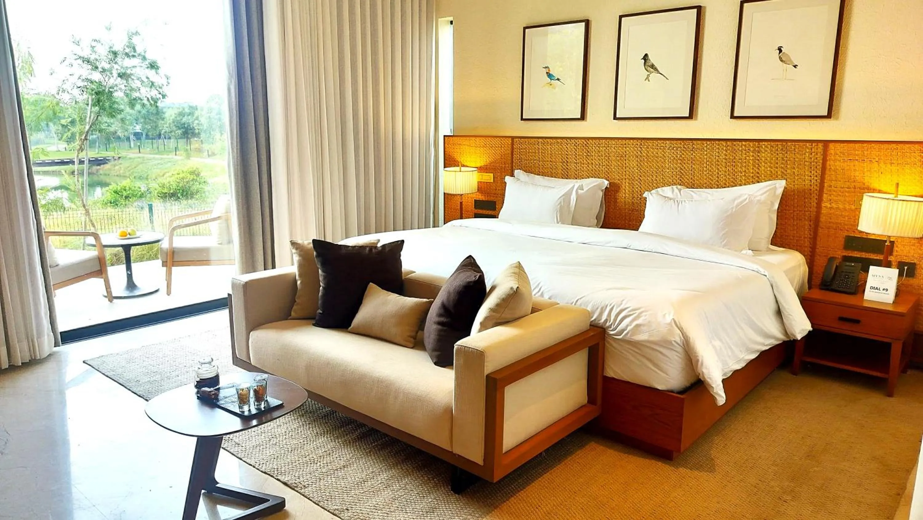 Bedroom, Bed in MYSA Zinc Journey by The Fern, Nani Devati