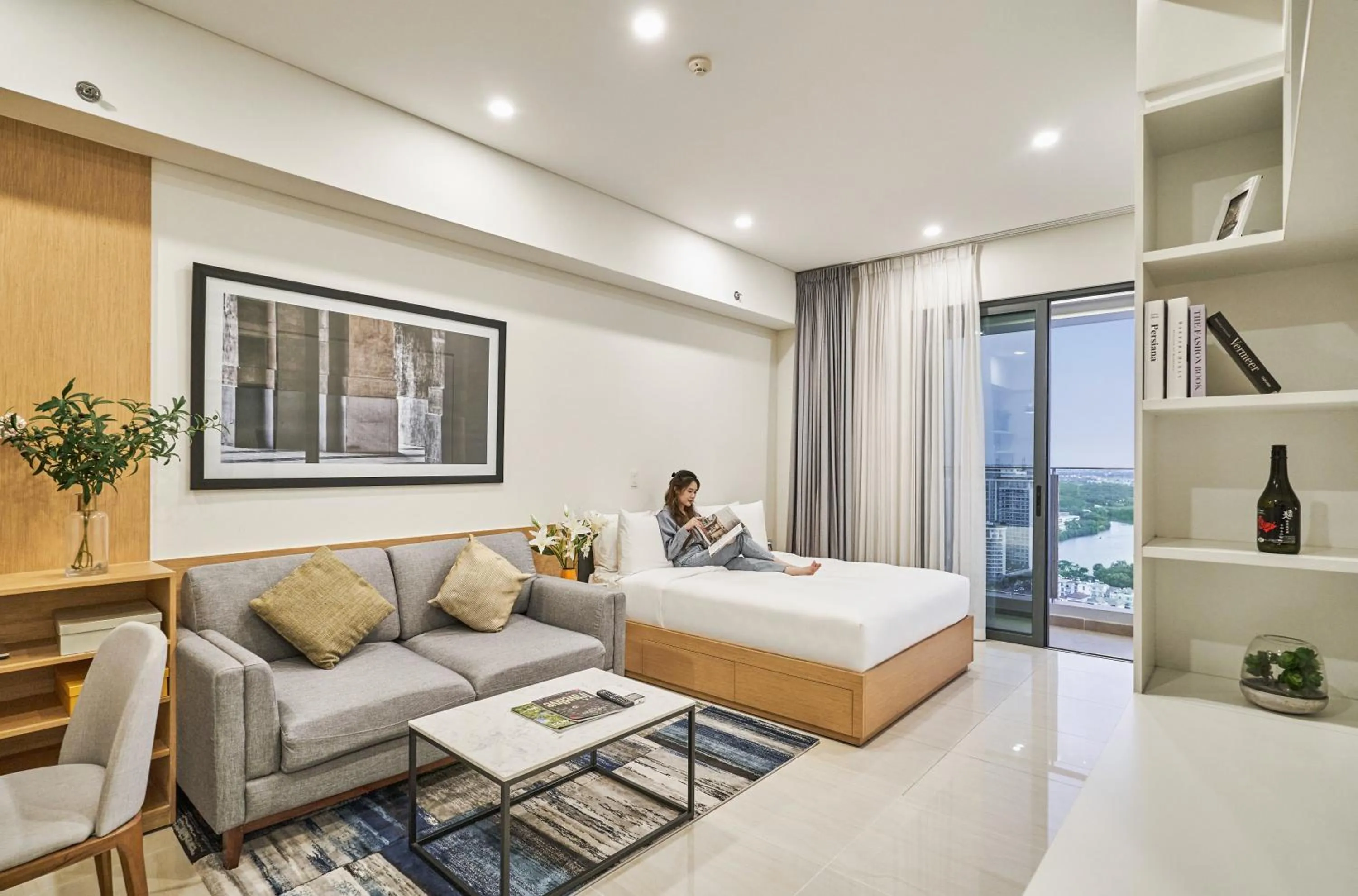 Bed in RichLane Residences