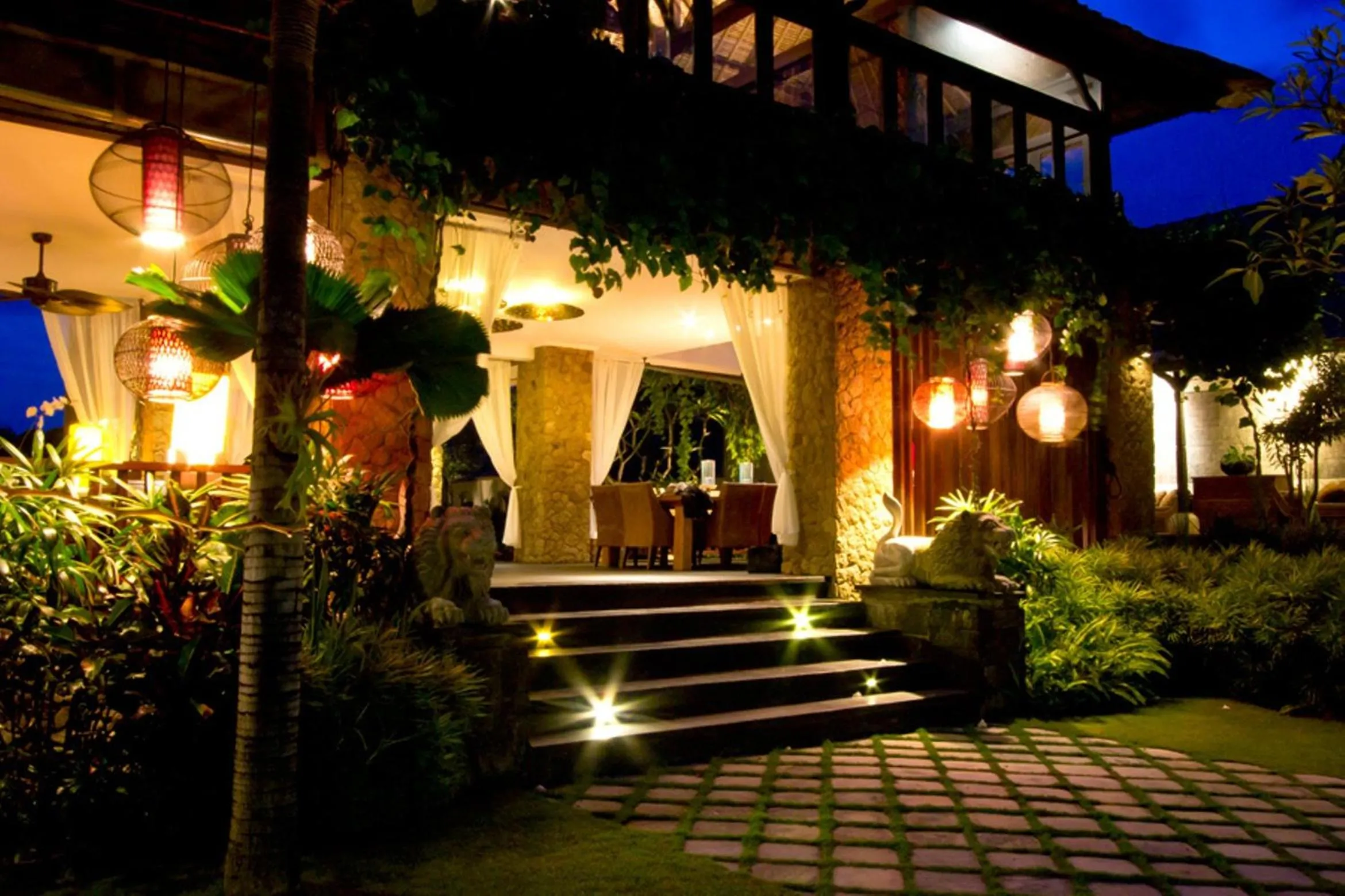 Dining area in Villa Teresa