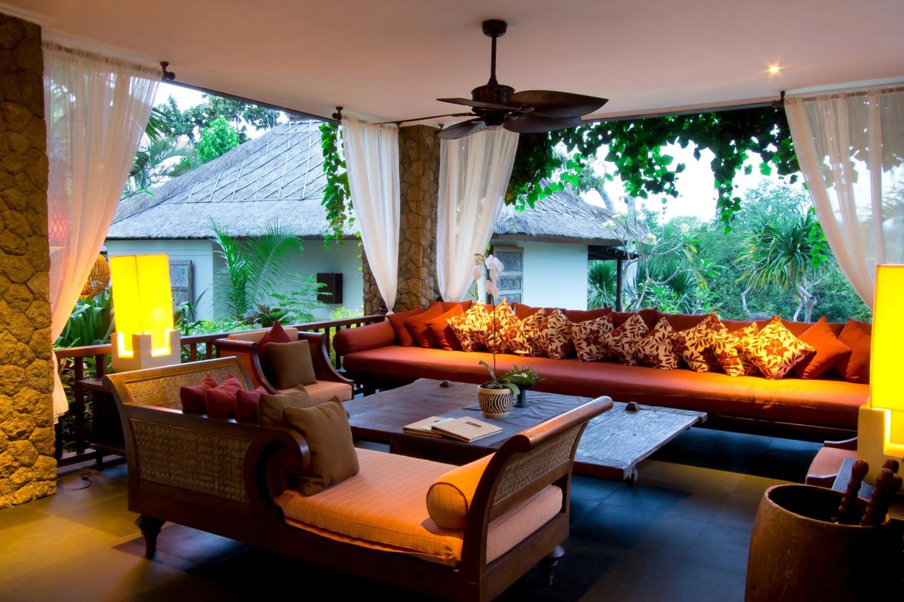Living room in Villa Teresa