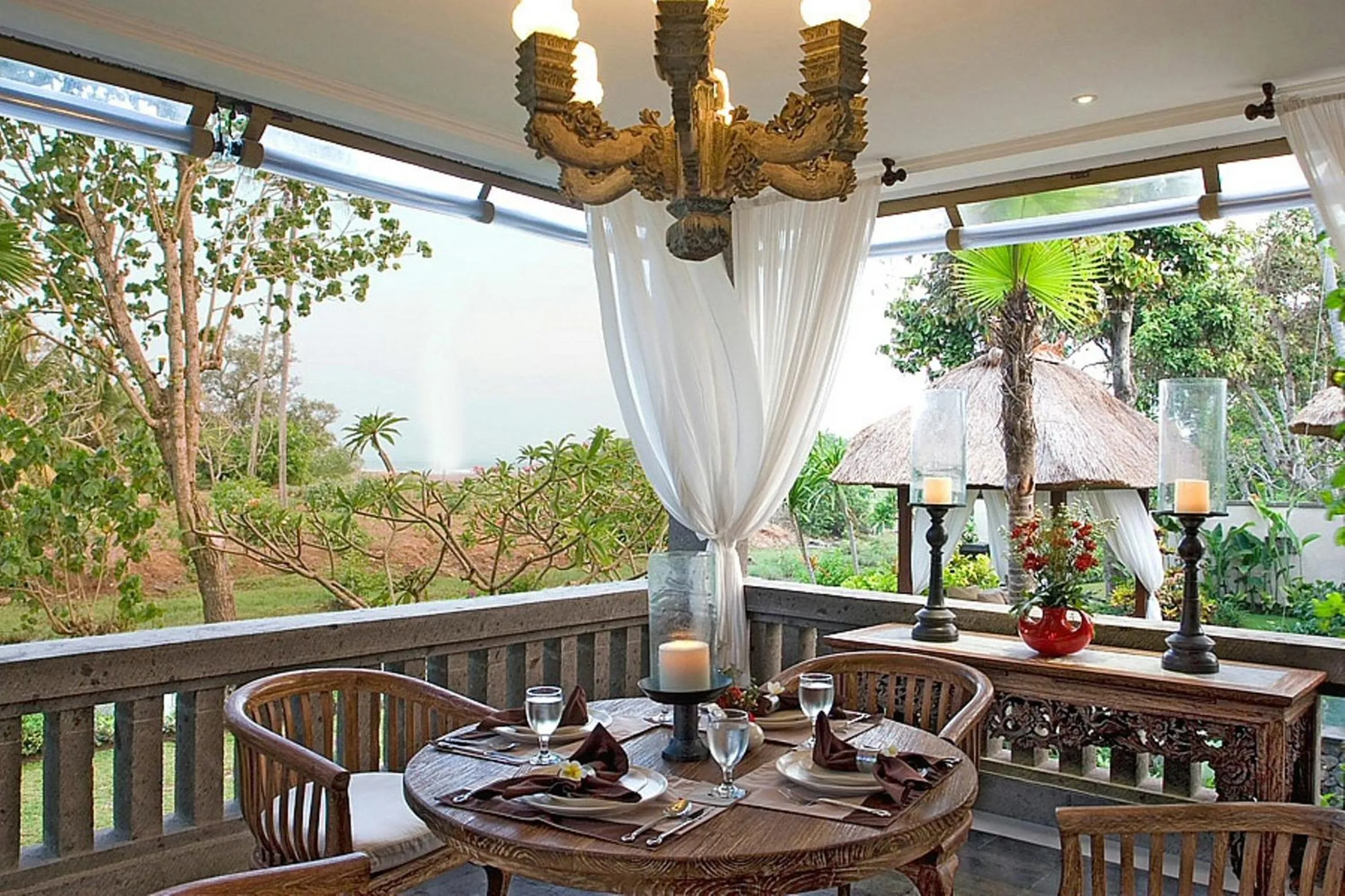 Dining area in Villa Teresa