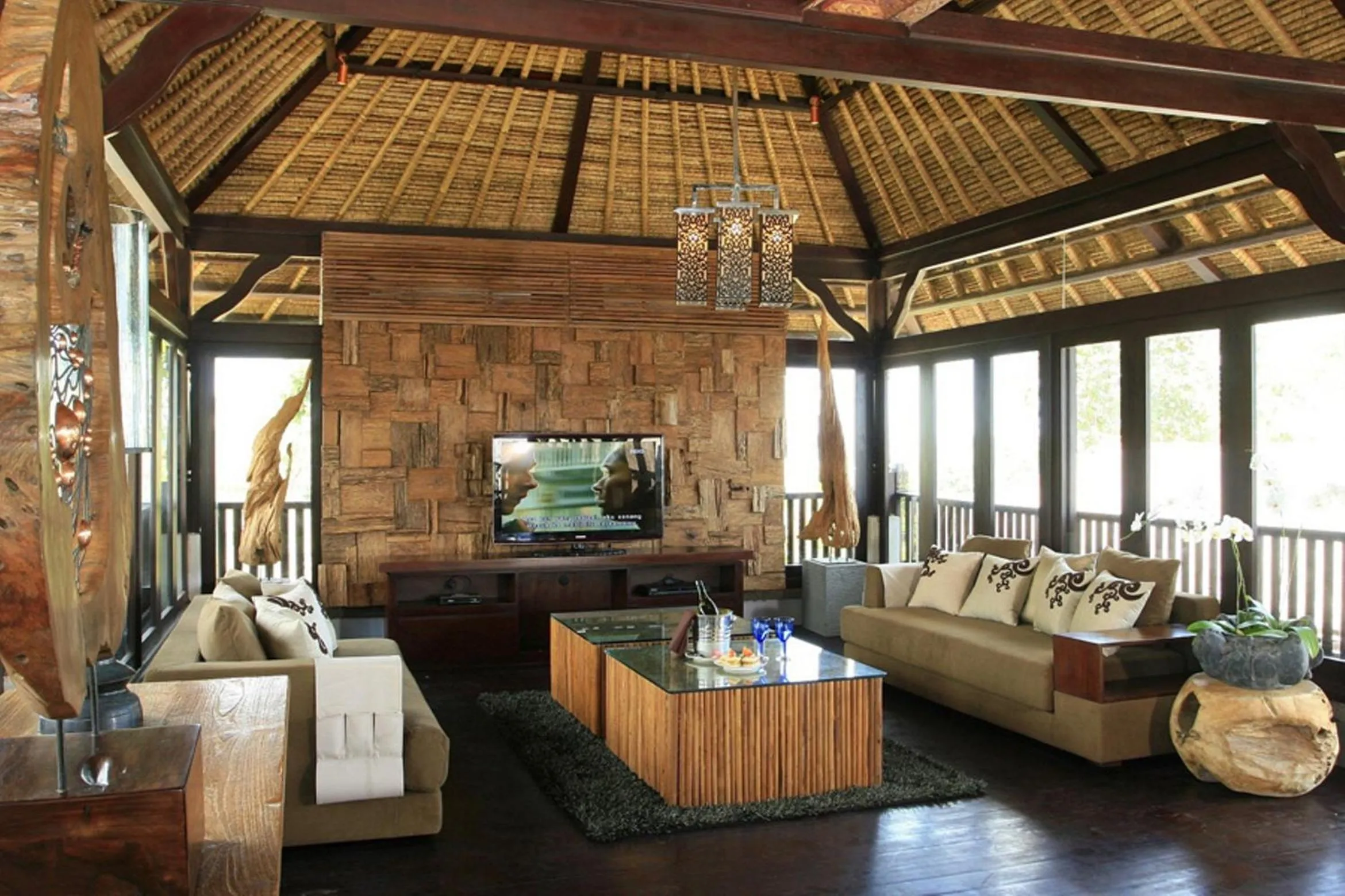 Living room in Villa Teresa