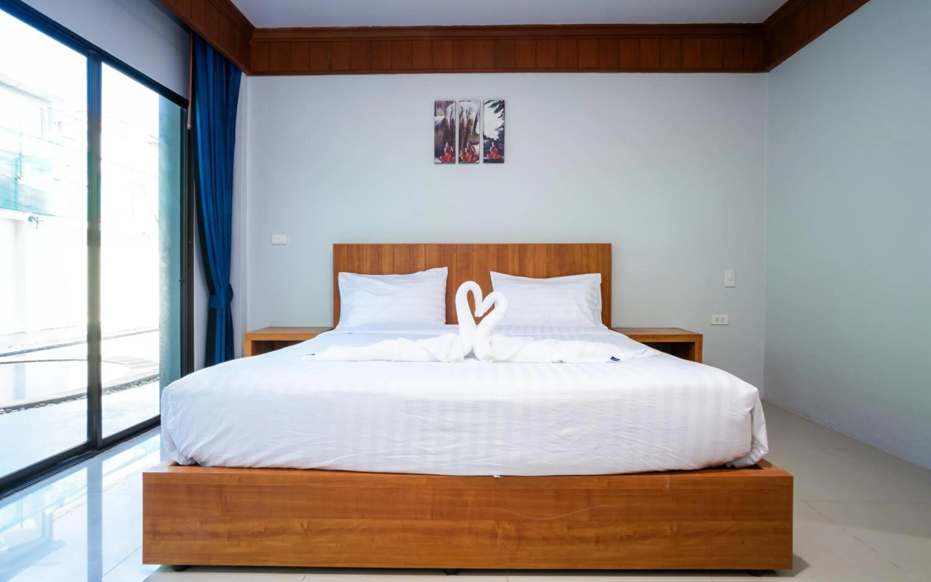 Bed in GP House Phuket Patong Beach