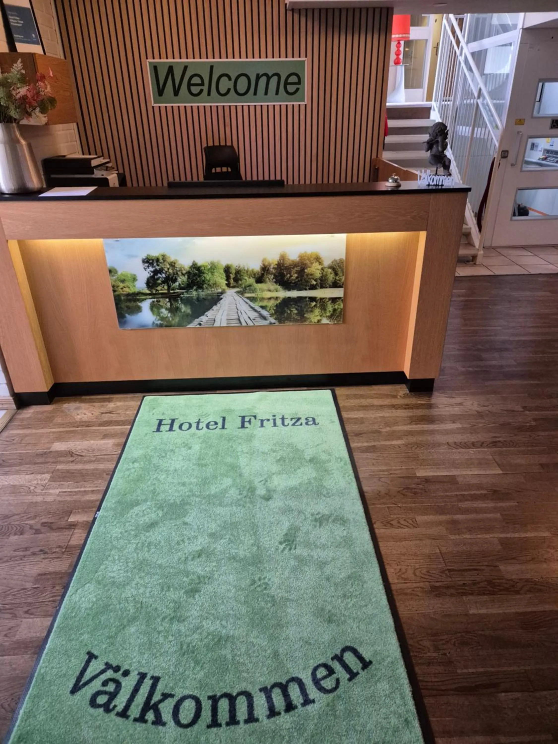 Lobby or reception in Hotel Fritza
