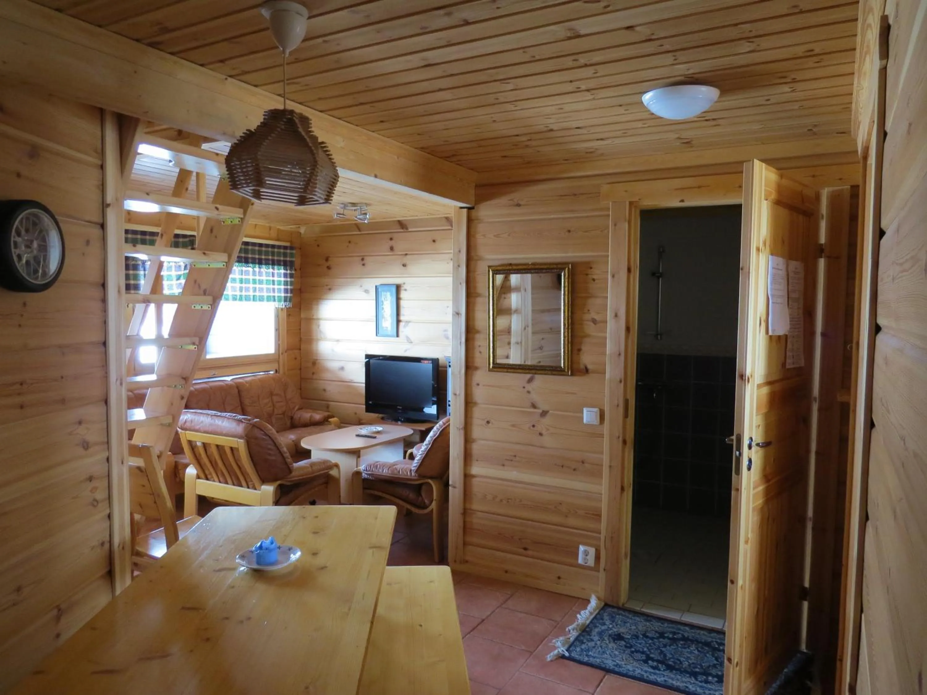 Living room in Arctic Polar Holiday Village