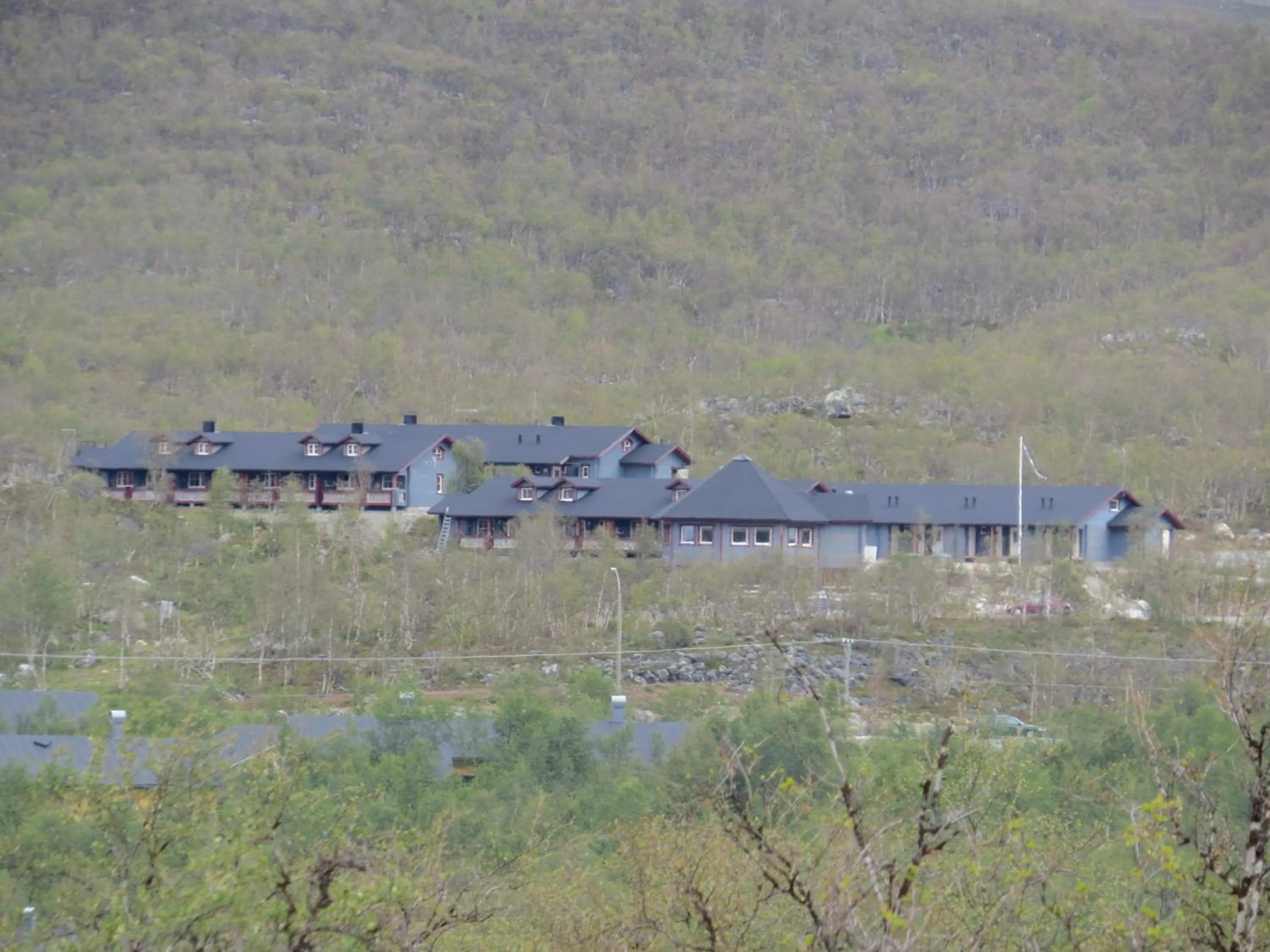 Bird's eye view in Arctic Polar Holiday Village