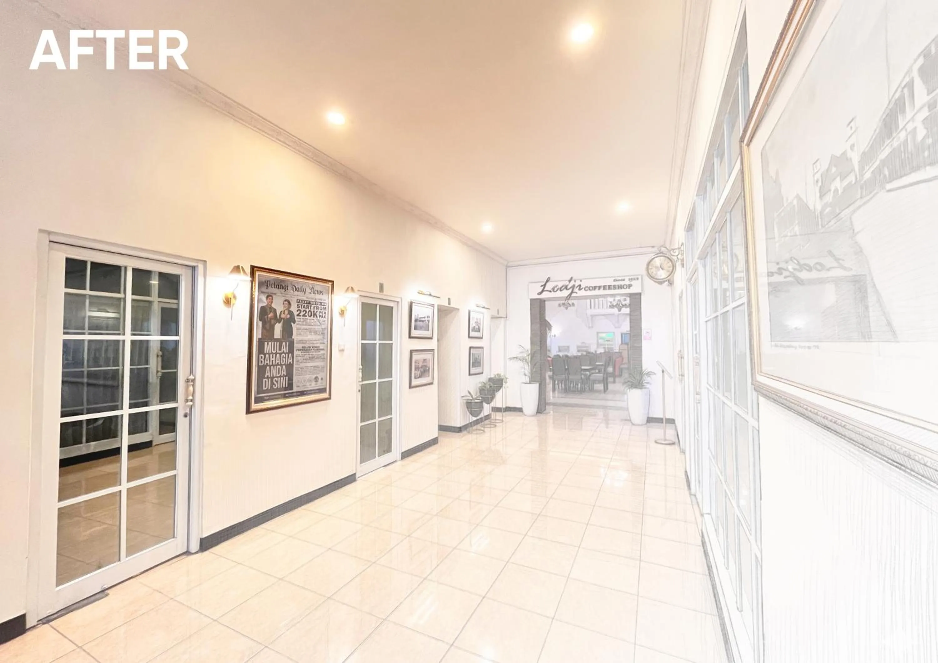 Lobby or reception in Hotel Pelangi Malang, Kayutangan Heritage