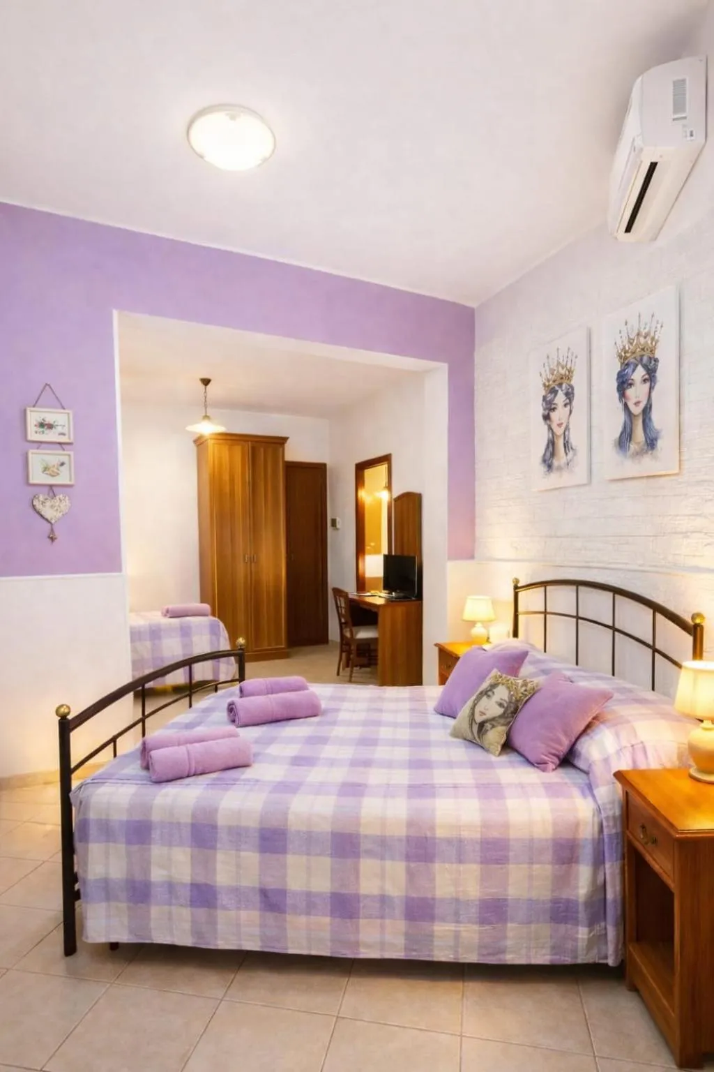 Bed in B&B Gi-Rosa Caltagirone
