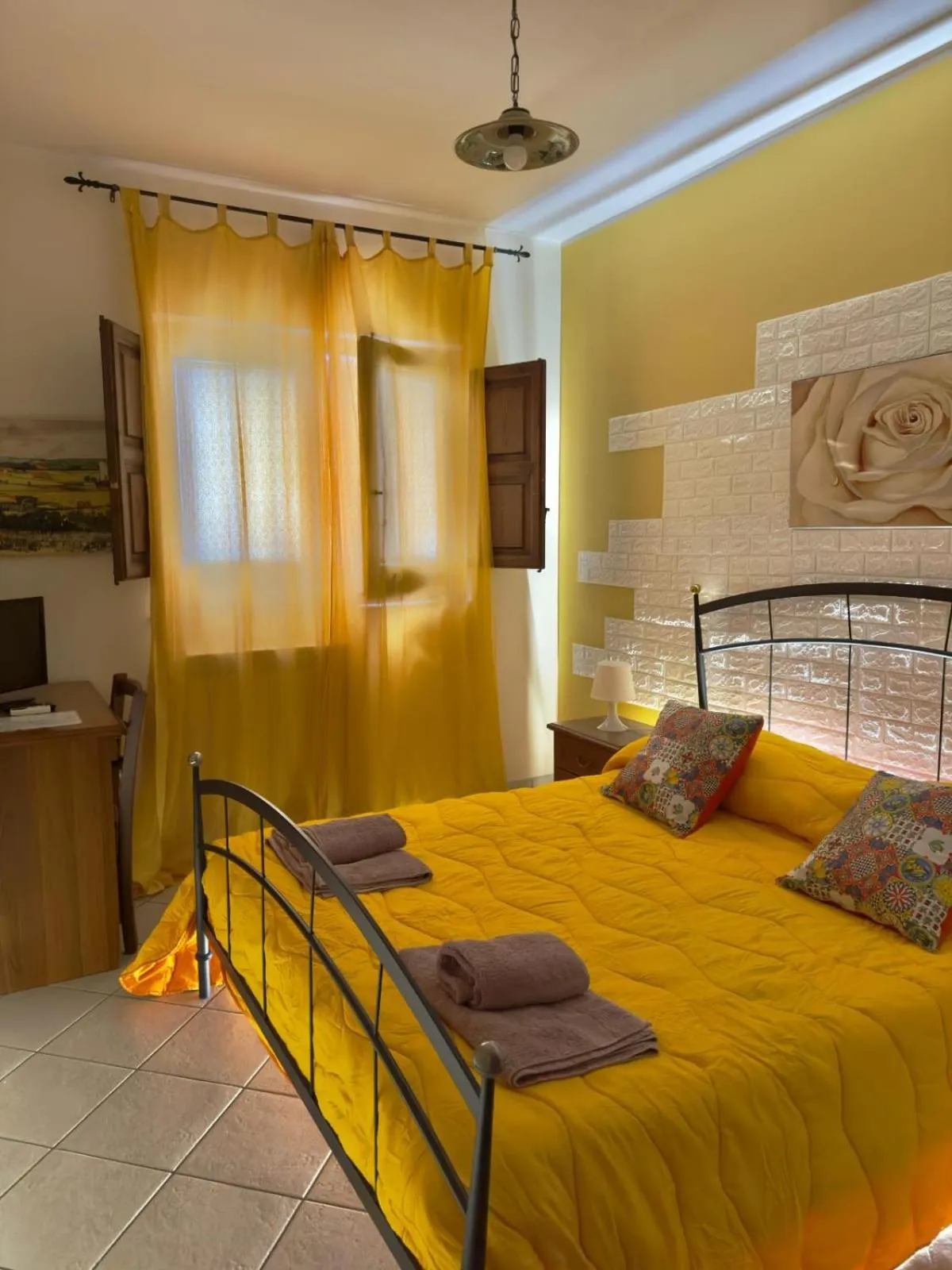 Bed in B&B Gi-Rosa Caltagirone