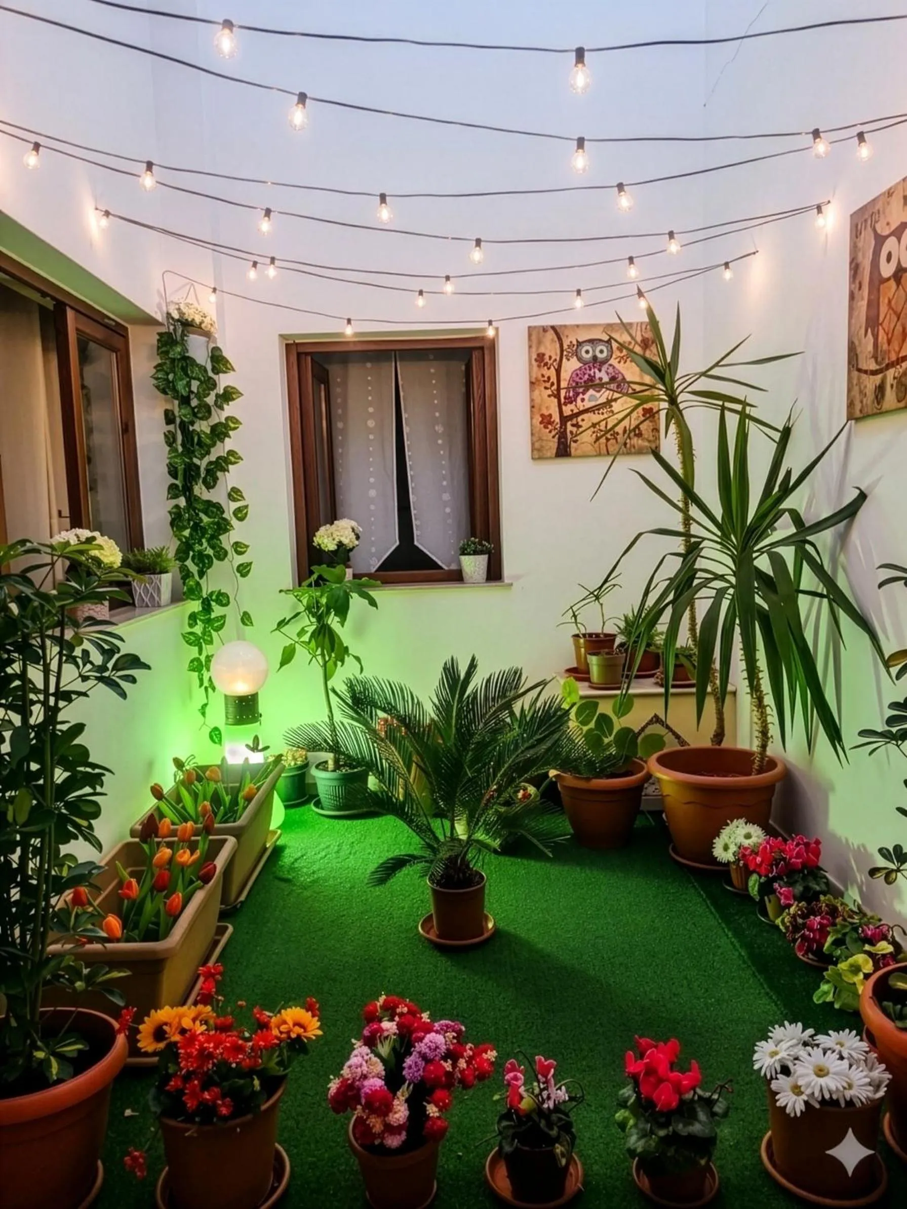 Garden in B&B Gi-Rosa Caltagirone