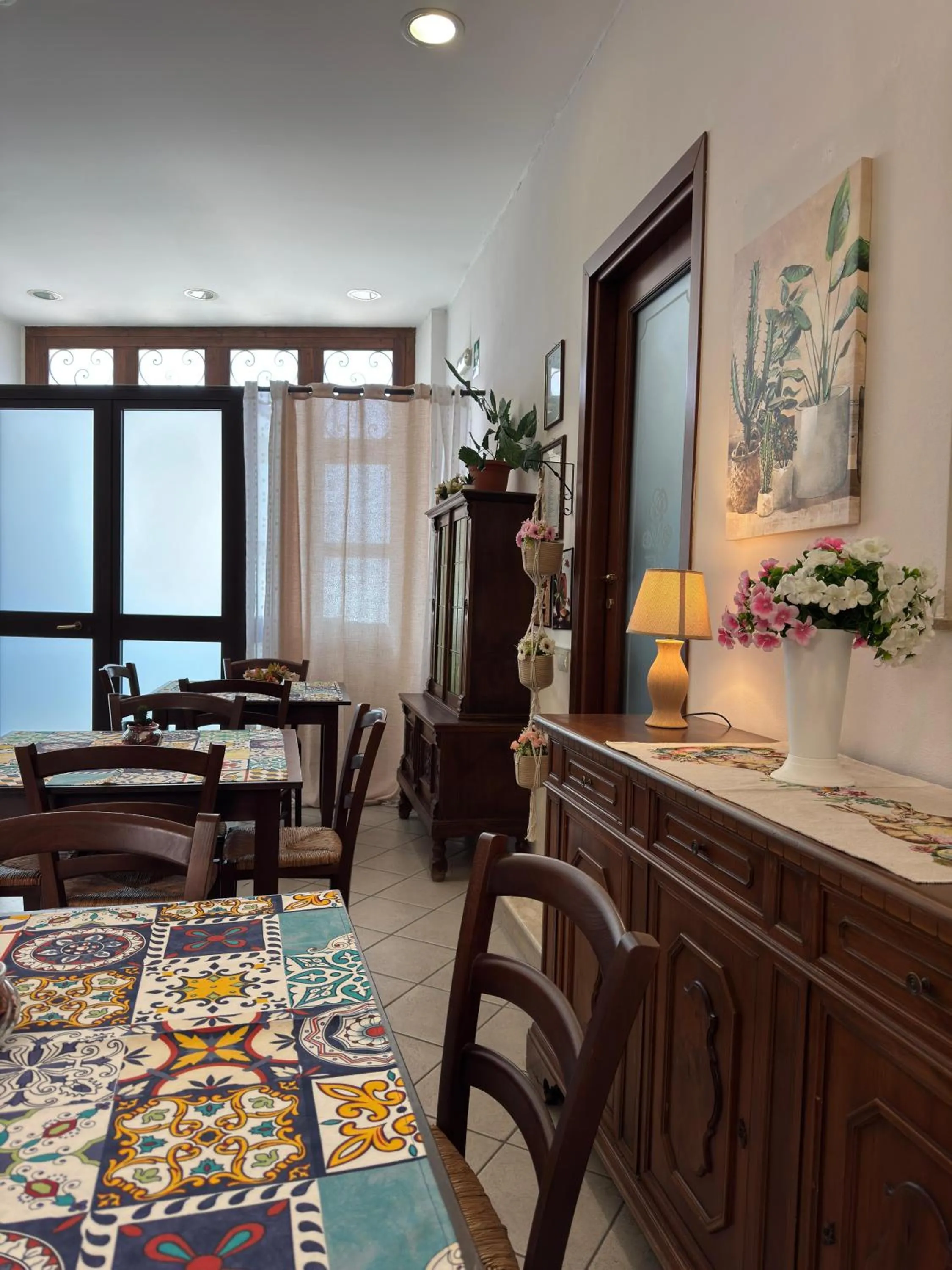 Living room in B&B Gi-Rosa Caltagirone