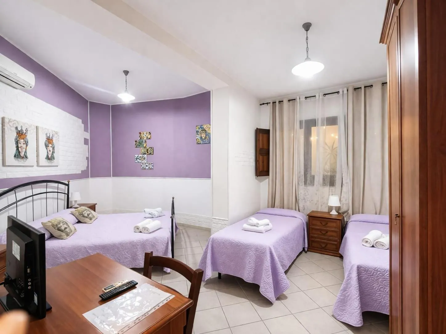 Bed in B&B Gi-Rosa Caltagirone