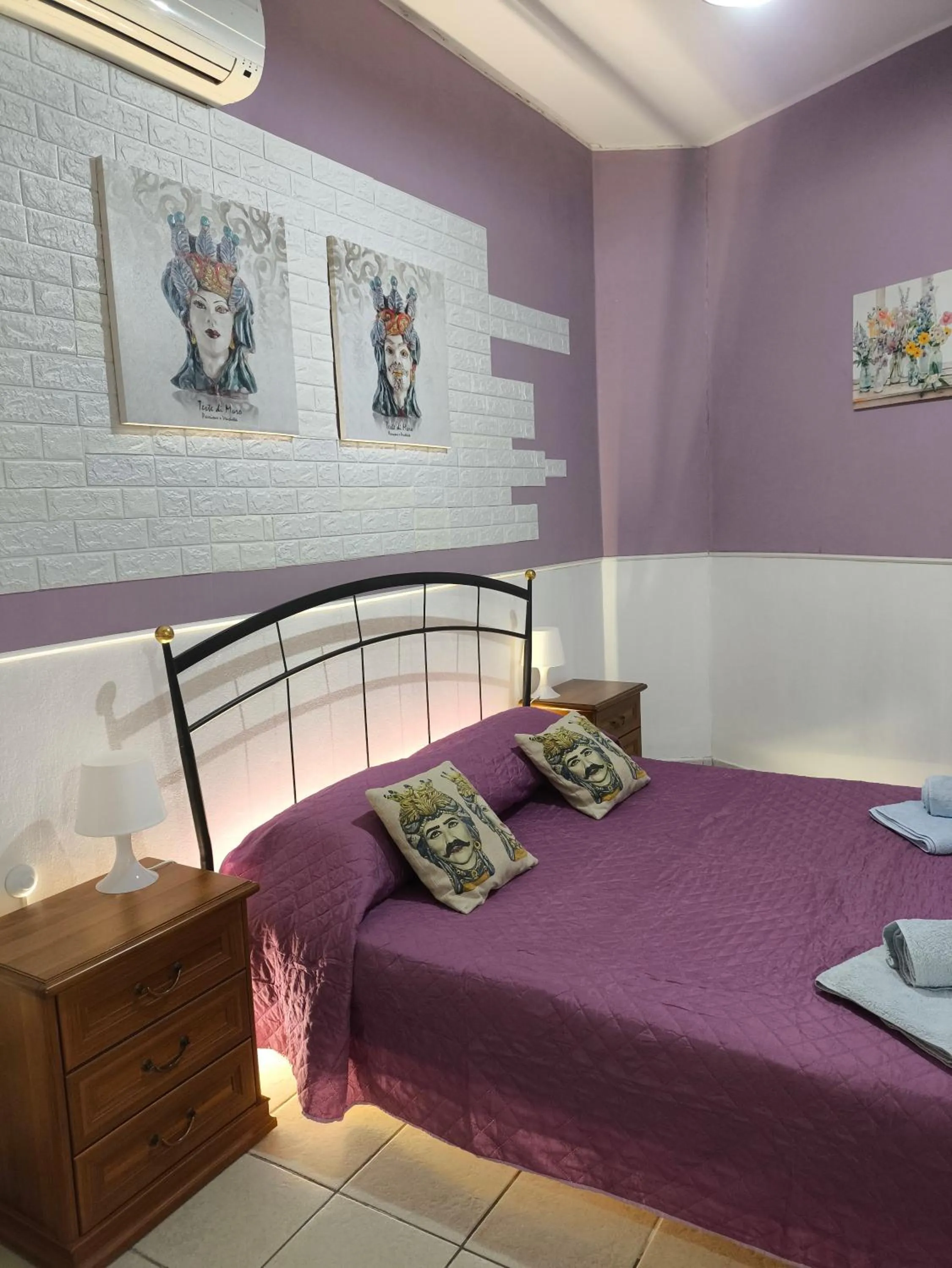 Bed in B&B Gi-Rosa Caltagirone