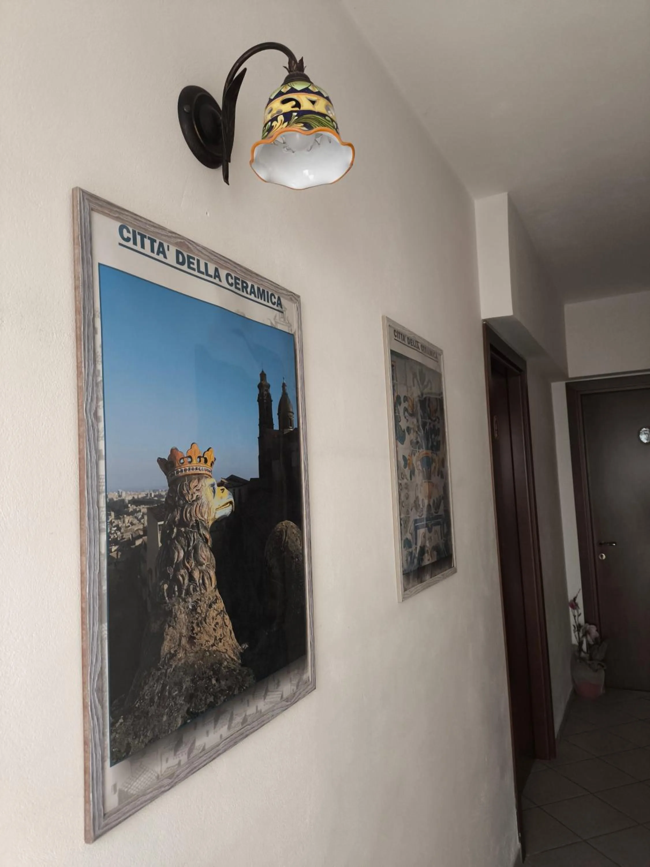 Decorative detail in B&B Gi-Rosa Caltagirone