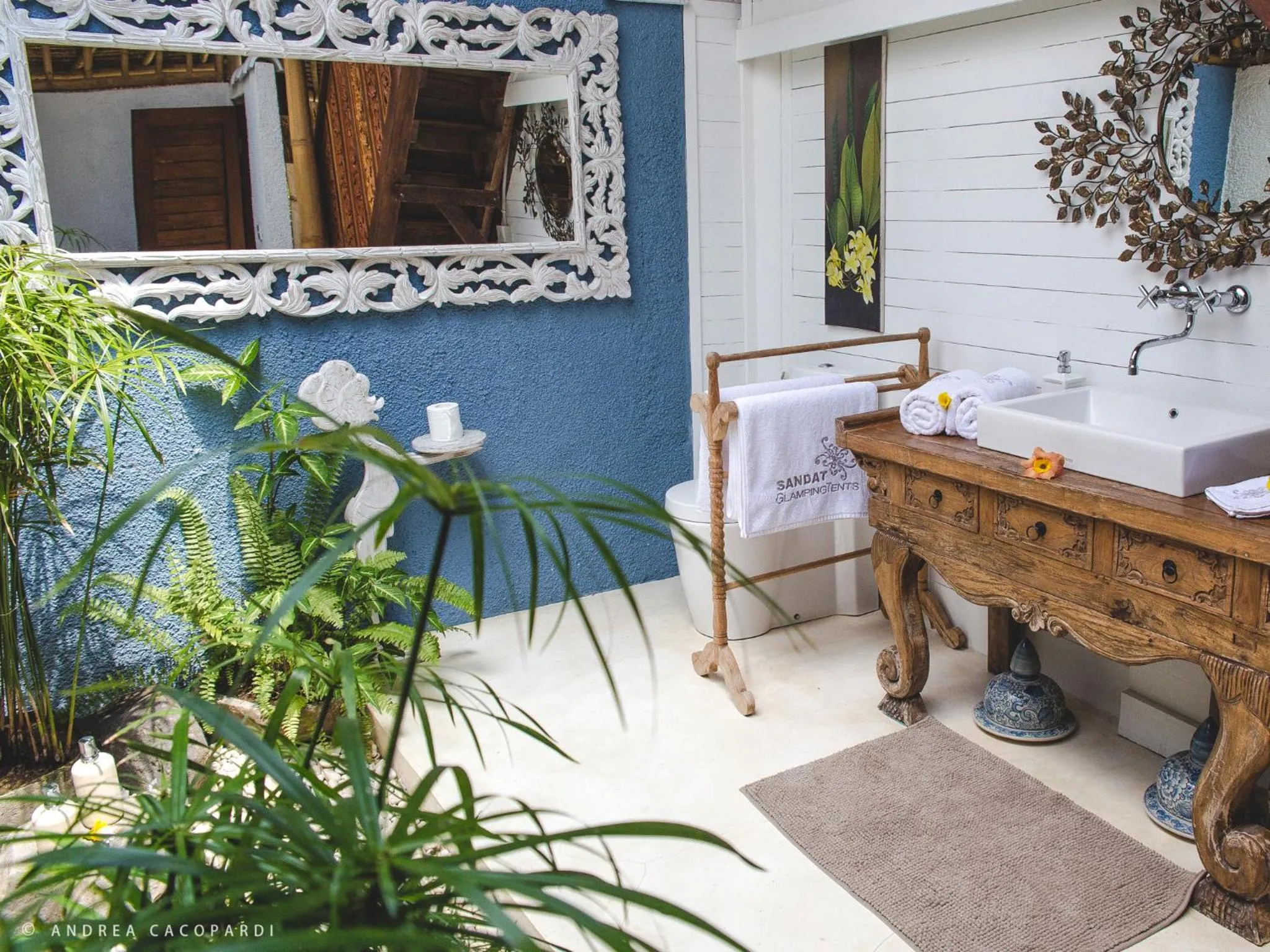 Bathroom in Sandat Glamping Tents