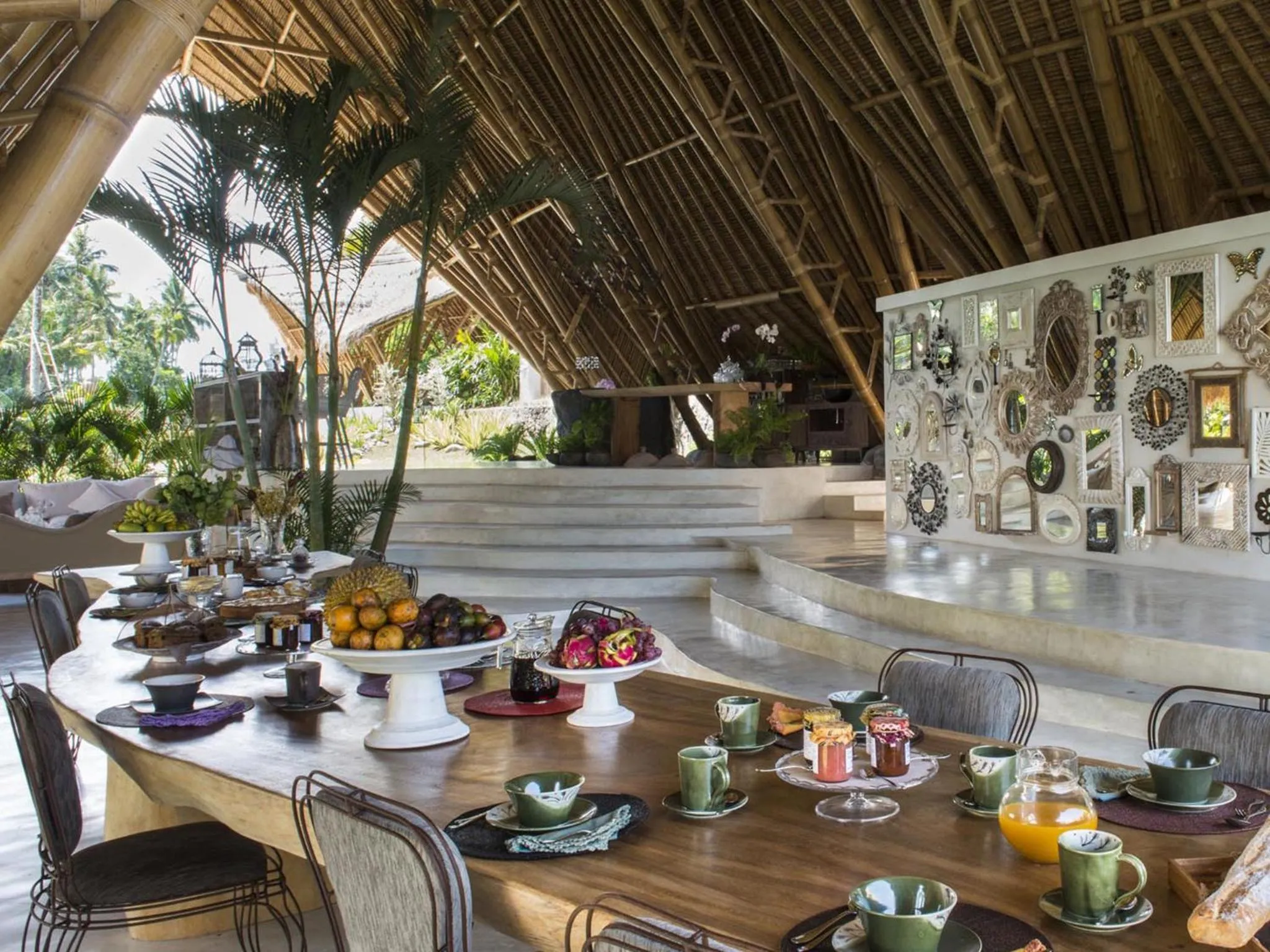 Restaurant/places to eat in Sandat Glamping Tents