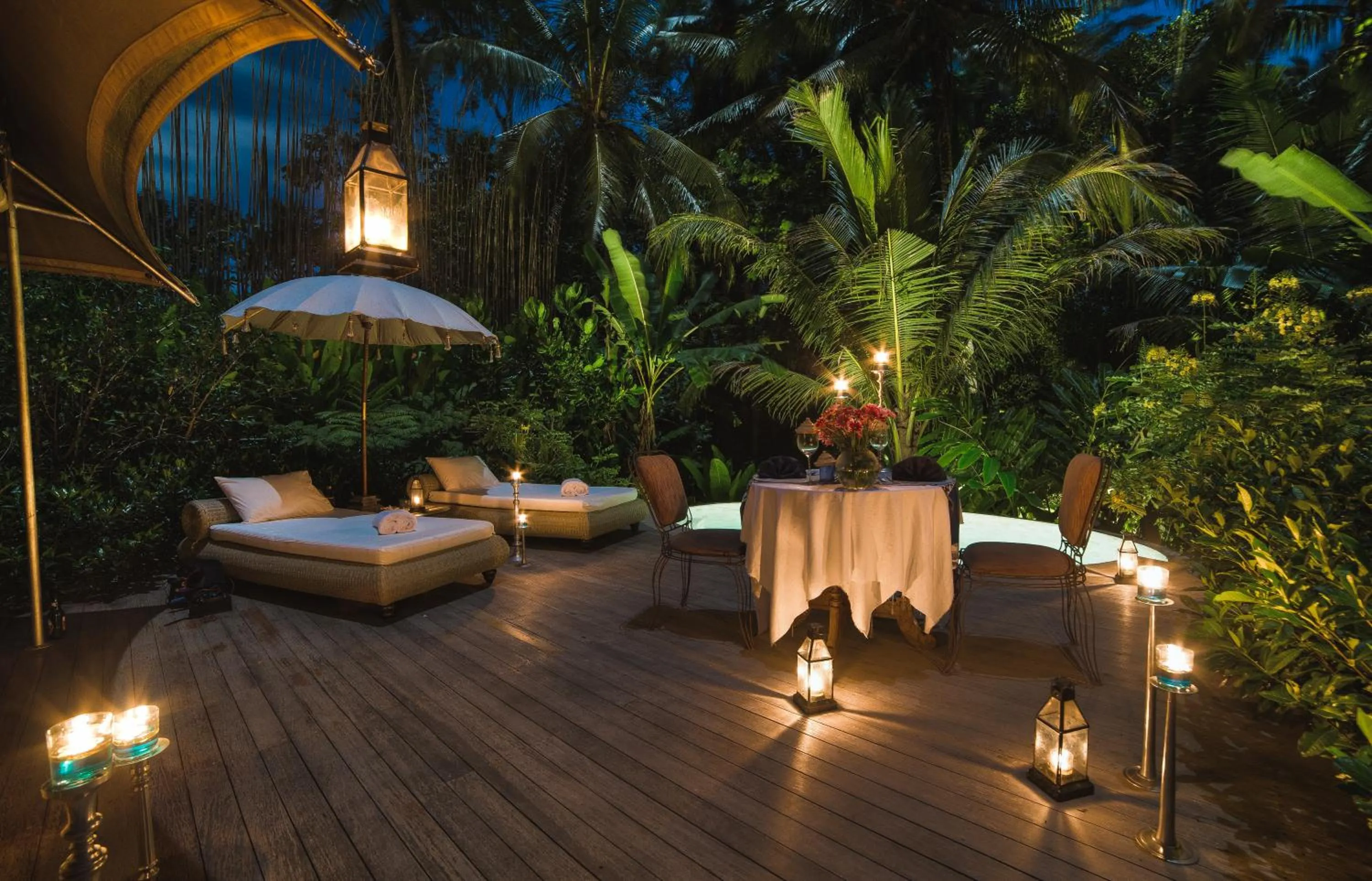 Patio in Sandat Glamping Tents