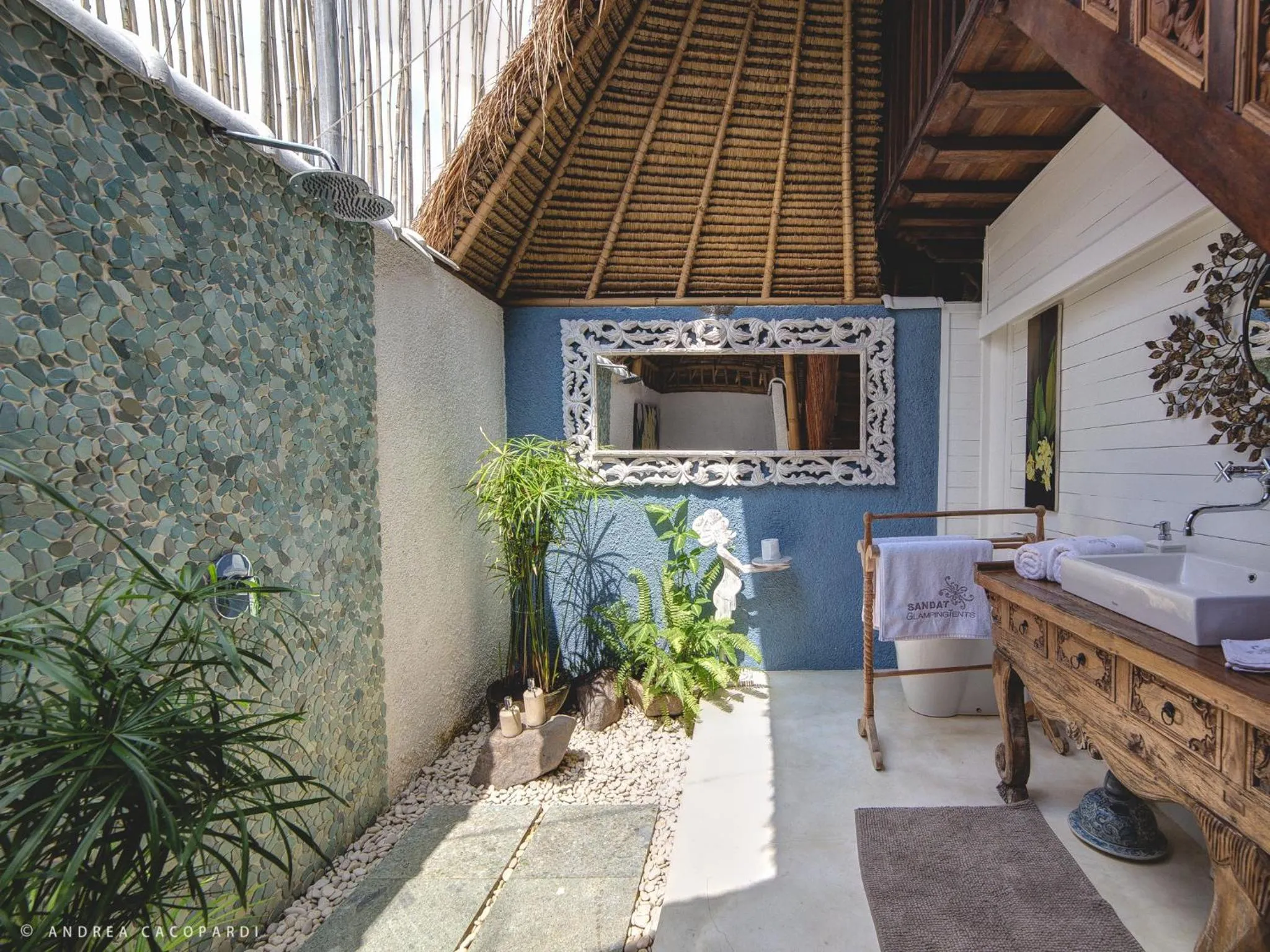 Bathroom in Sandat Glamping Tents