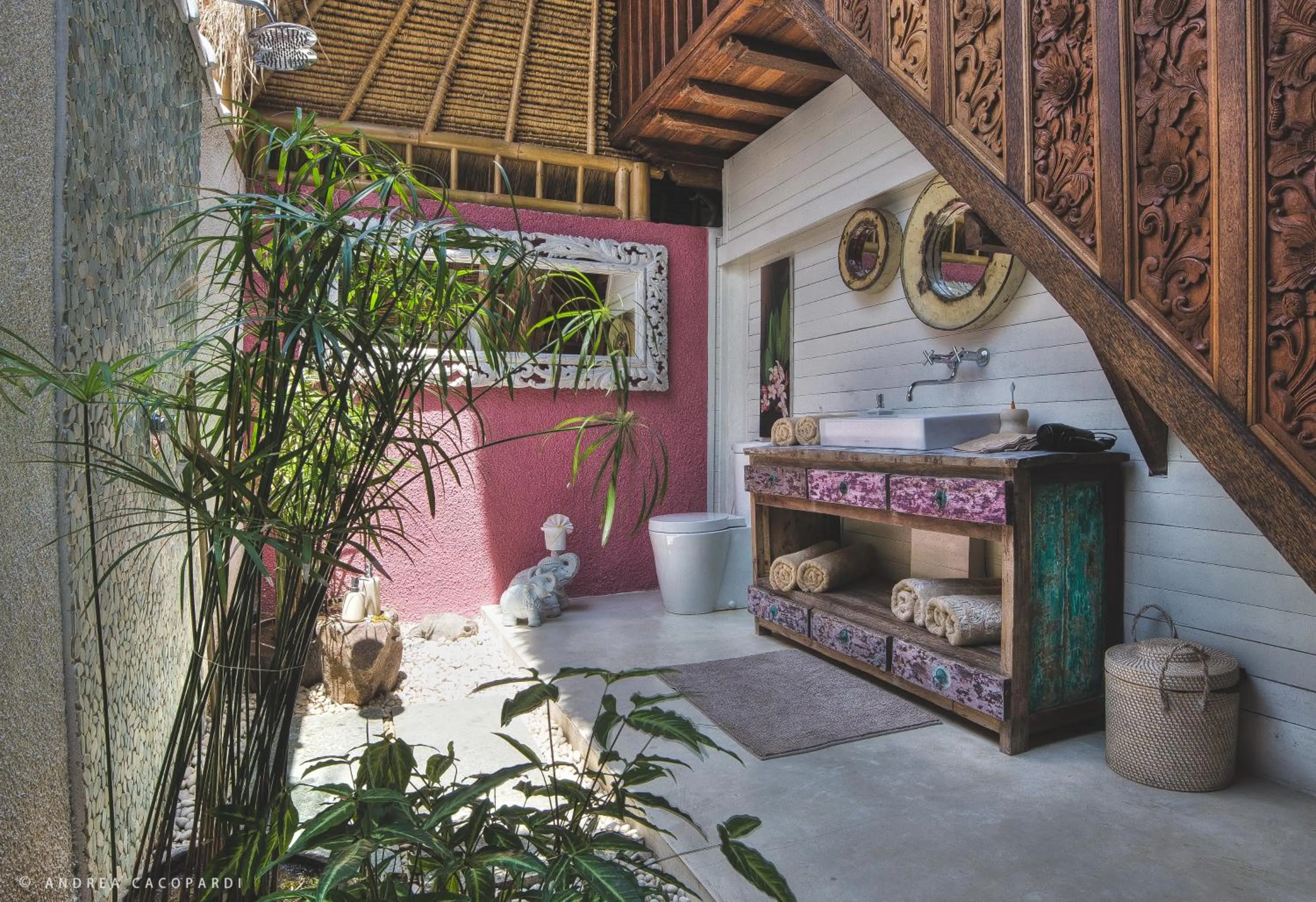 Bathroom in Sandat Glamping Tents