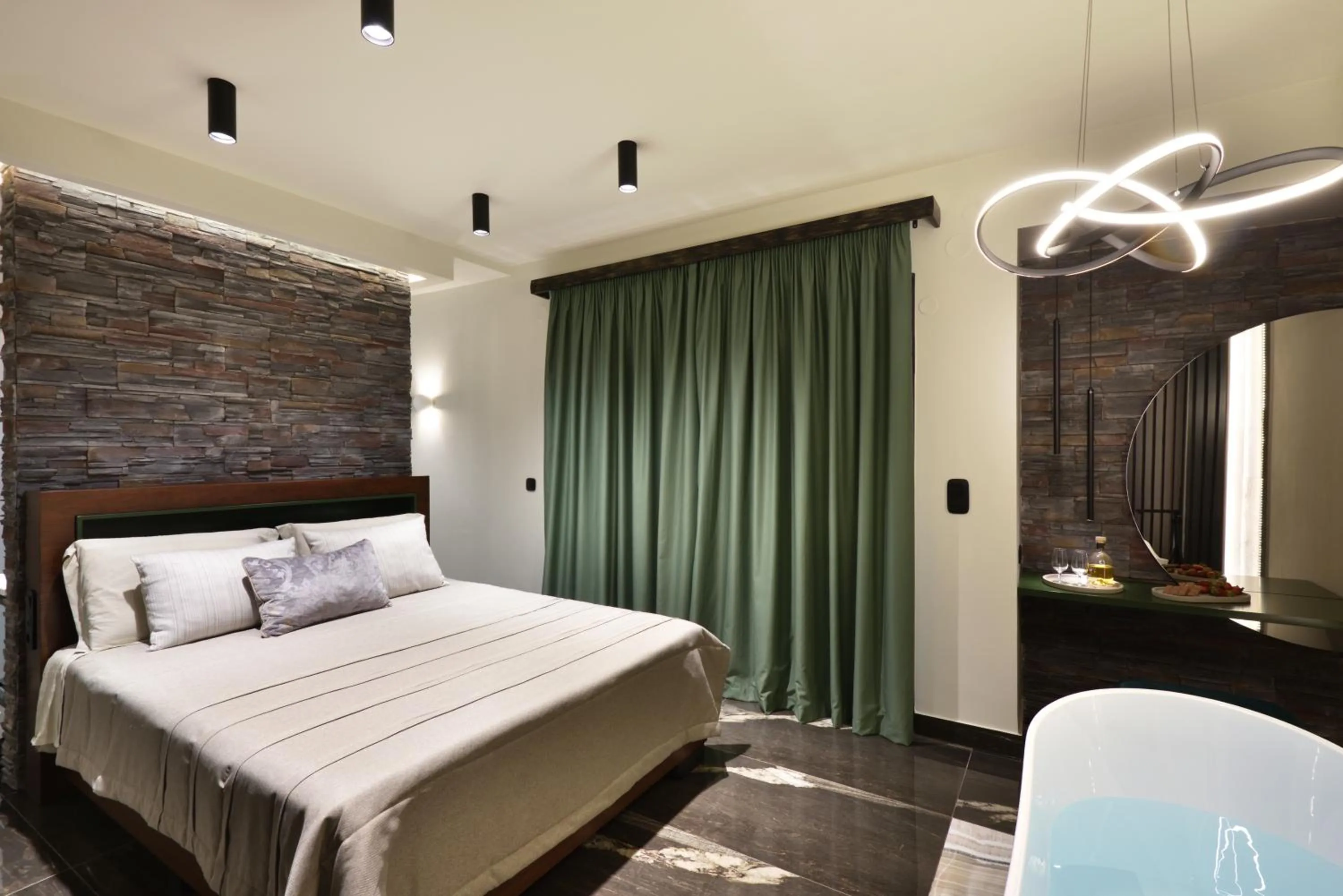 Photo of the whole room, Bed in CORYLUS Luxury Rooms & Suites