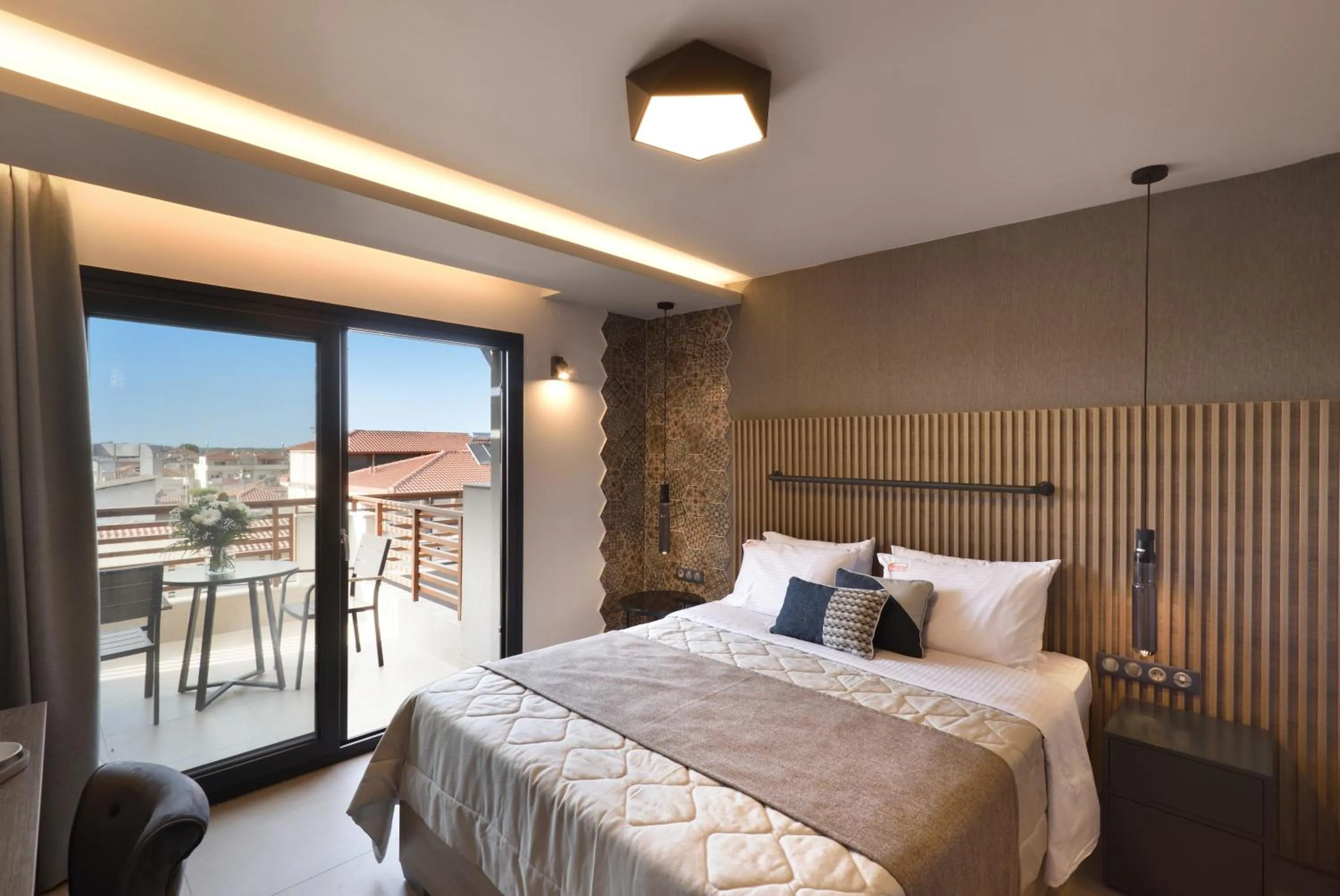 Photo of the whole room, Bed in CORYLUS Luxury Rooms & Suites