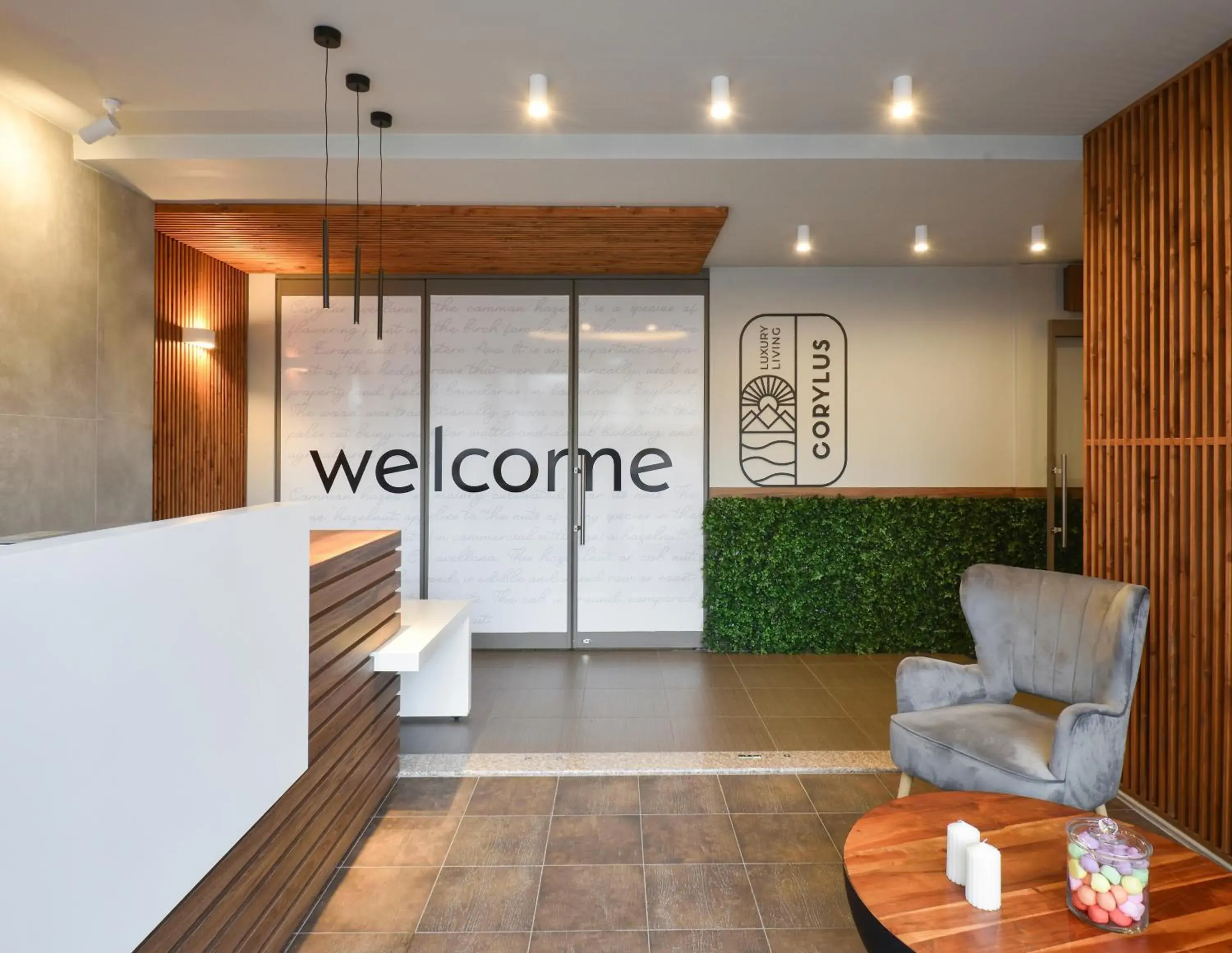 Lobby or reception in CORYLUS Luxury Rooms & Suites Lobby or reception in CORYLUS Luxury Rooms & Suites