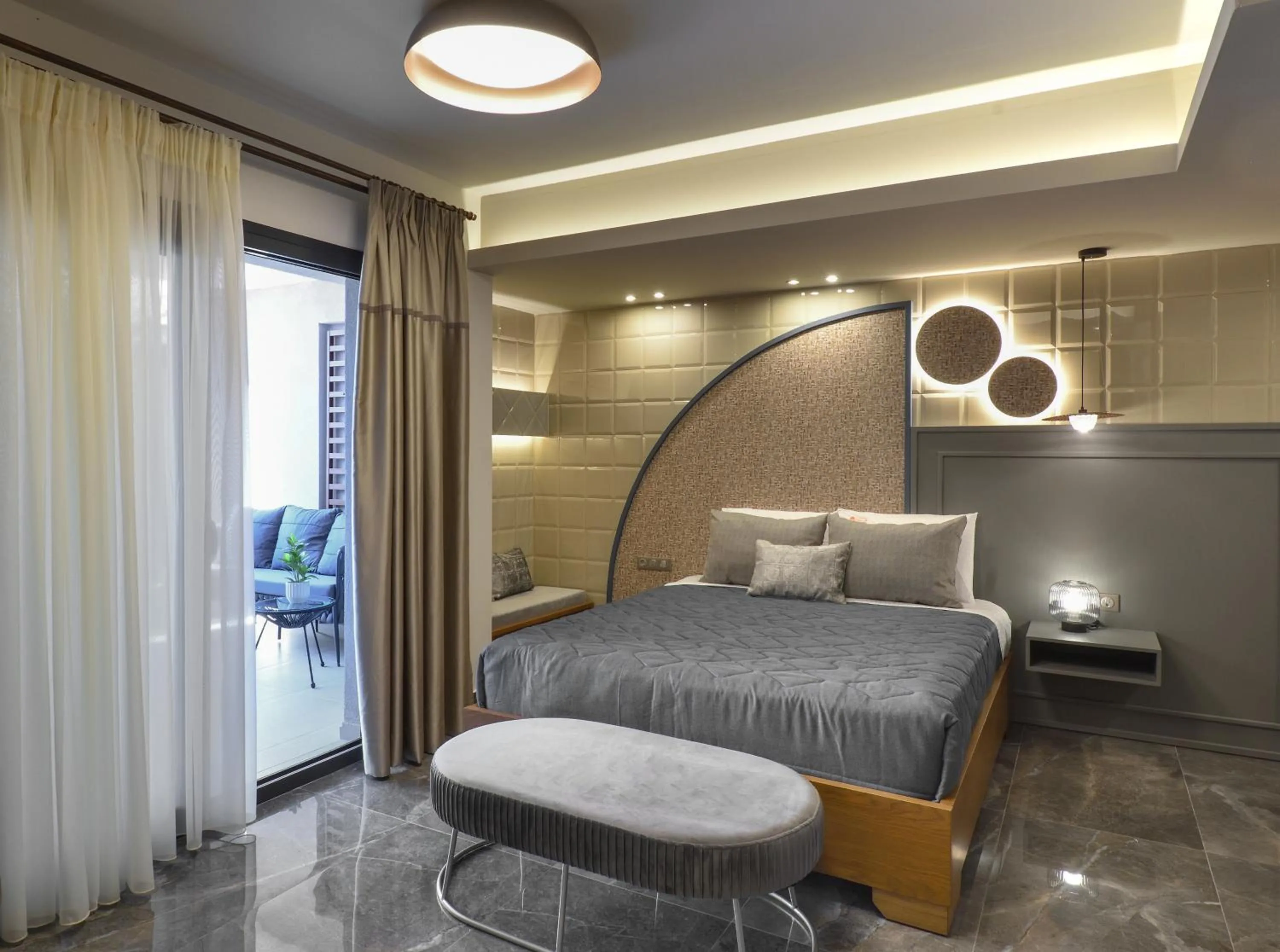 Photo of the whole room, Bed in CORYLUS Luxury Rooms & Suites