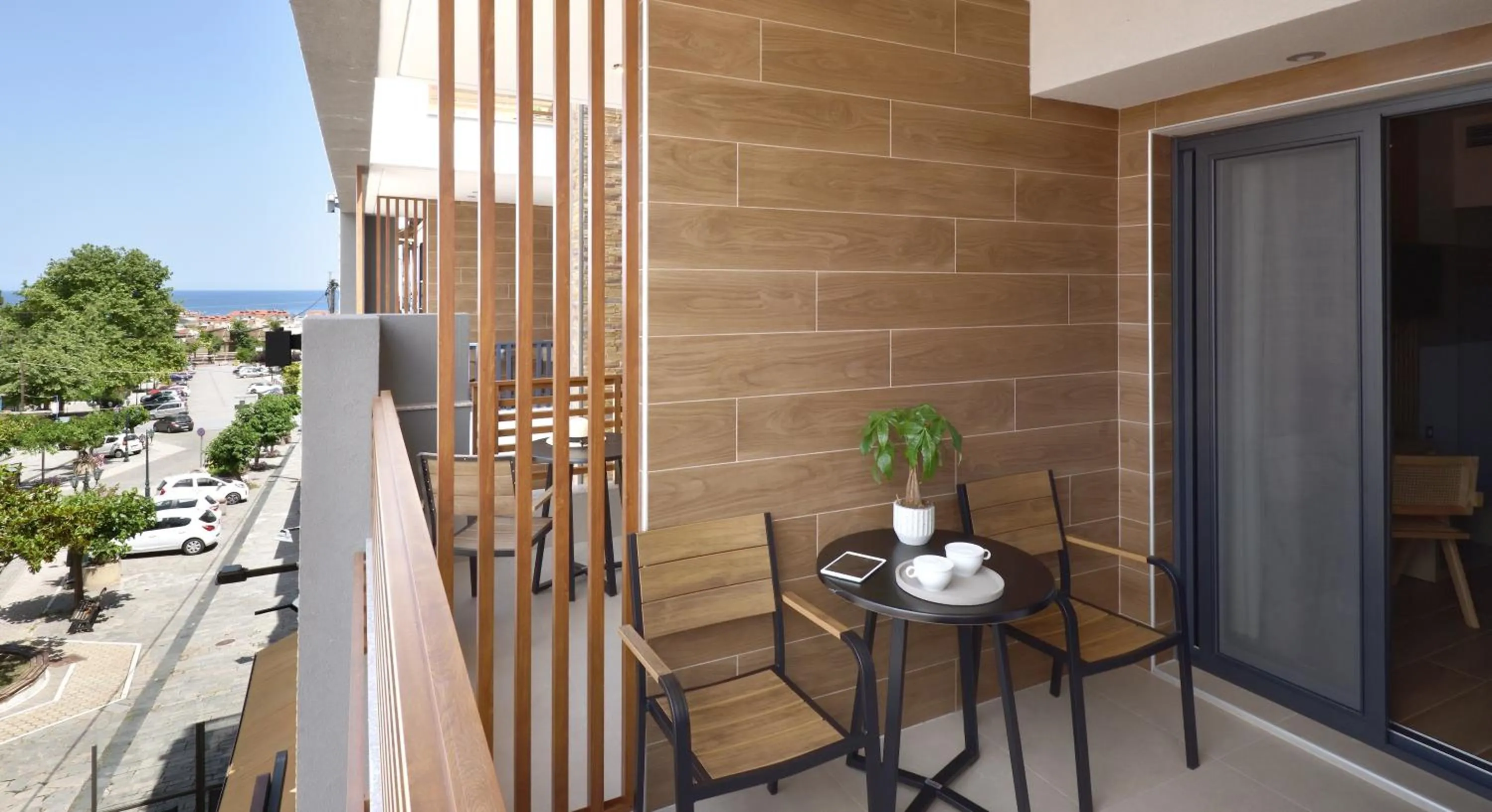 Balcony/Terrace in CORYLUS Luxury Rooms & Suites