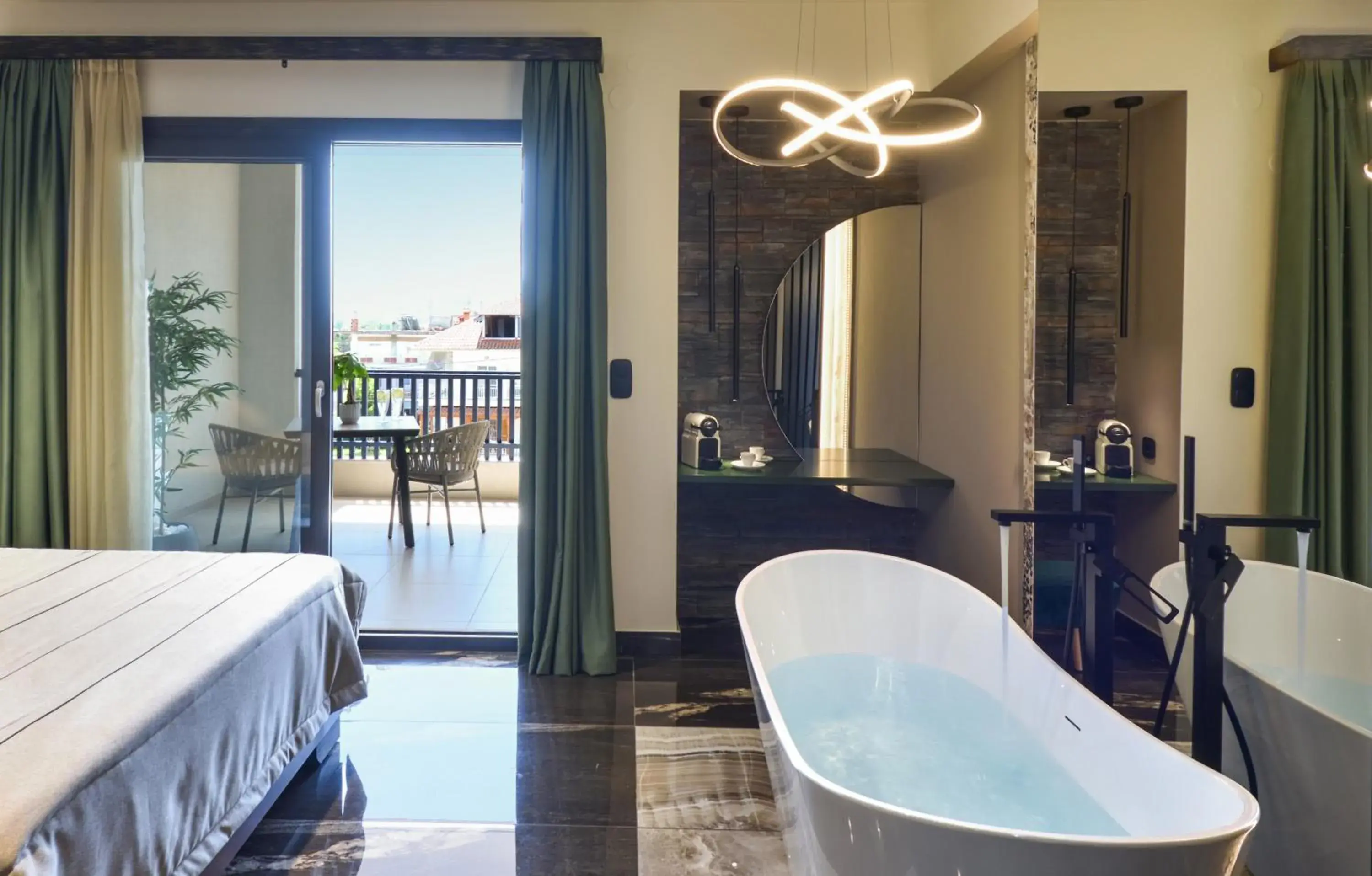 Photo of the whole room, Bed in CORYLUS Luxury Rooms & Suites Photo of the whole room, Bed in CORYLUS Luxury Rooms & Suites