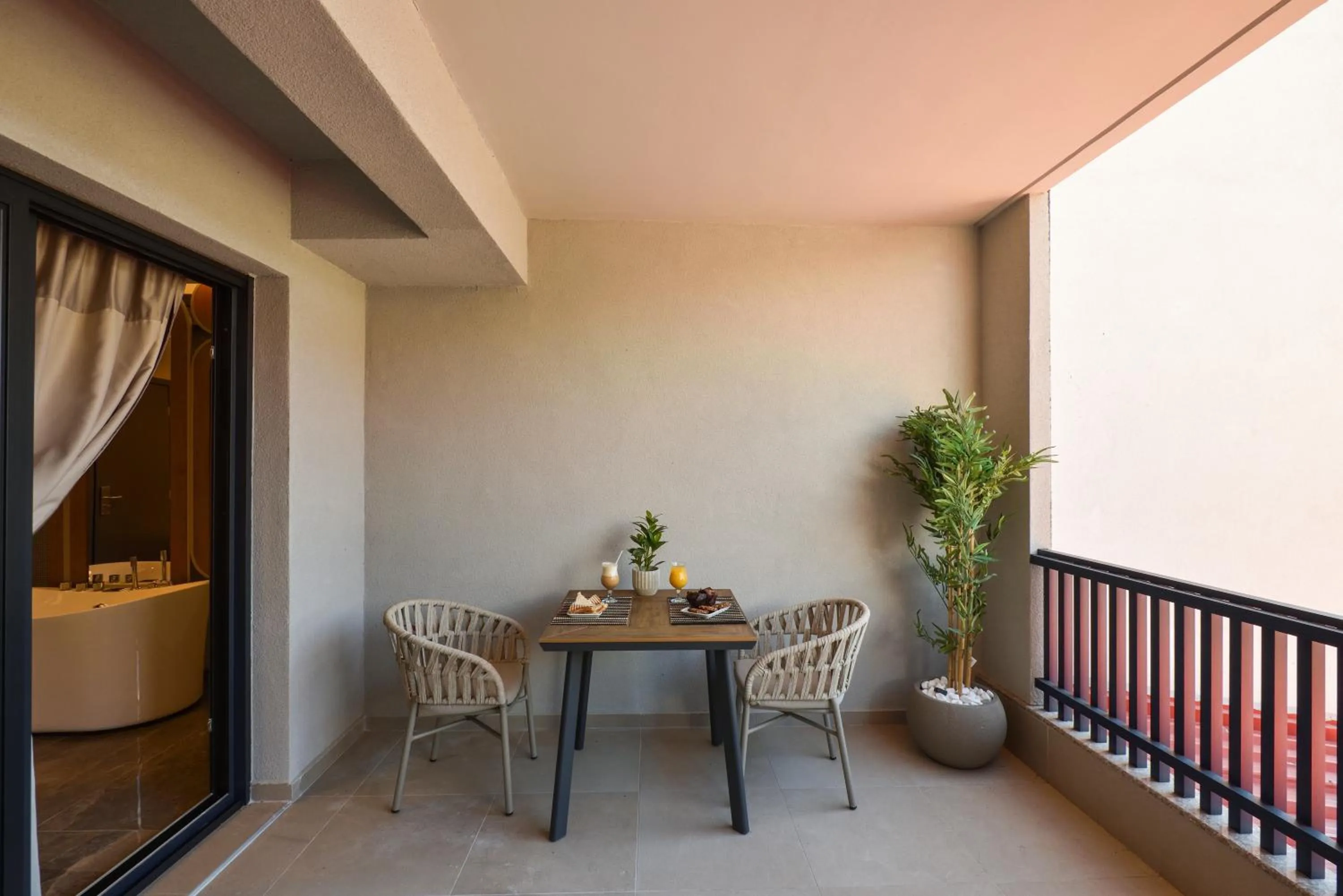 Balcony/Terrace in CORYLUS Luxury Rooms & Suites