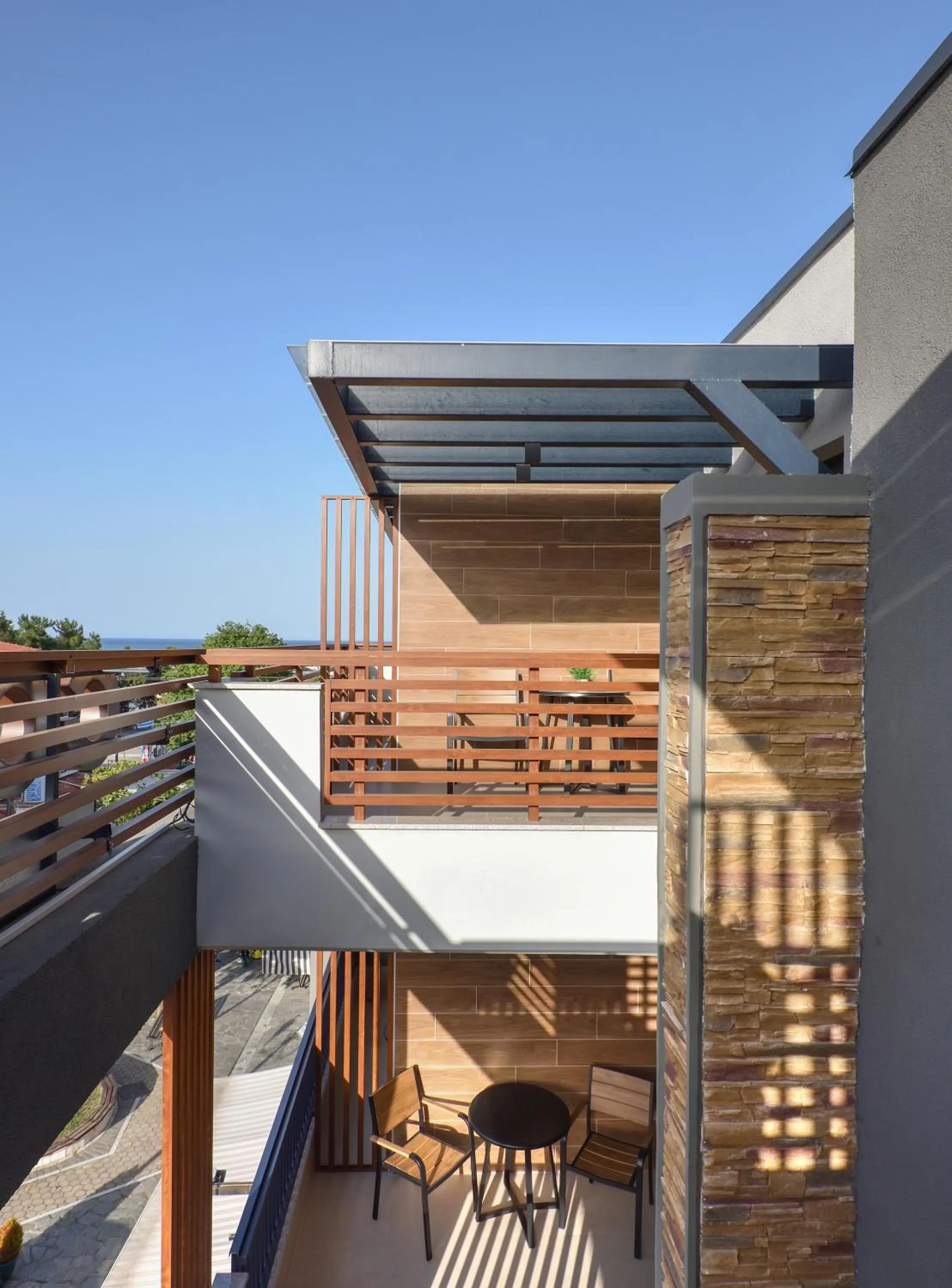 Property building in CORYLUS Luxury Rooms & Suites