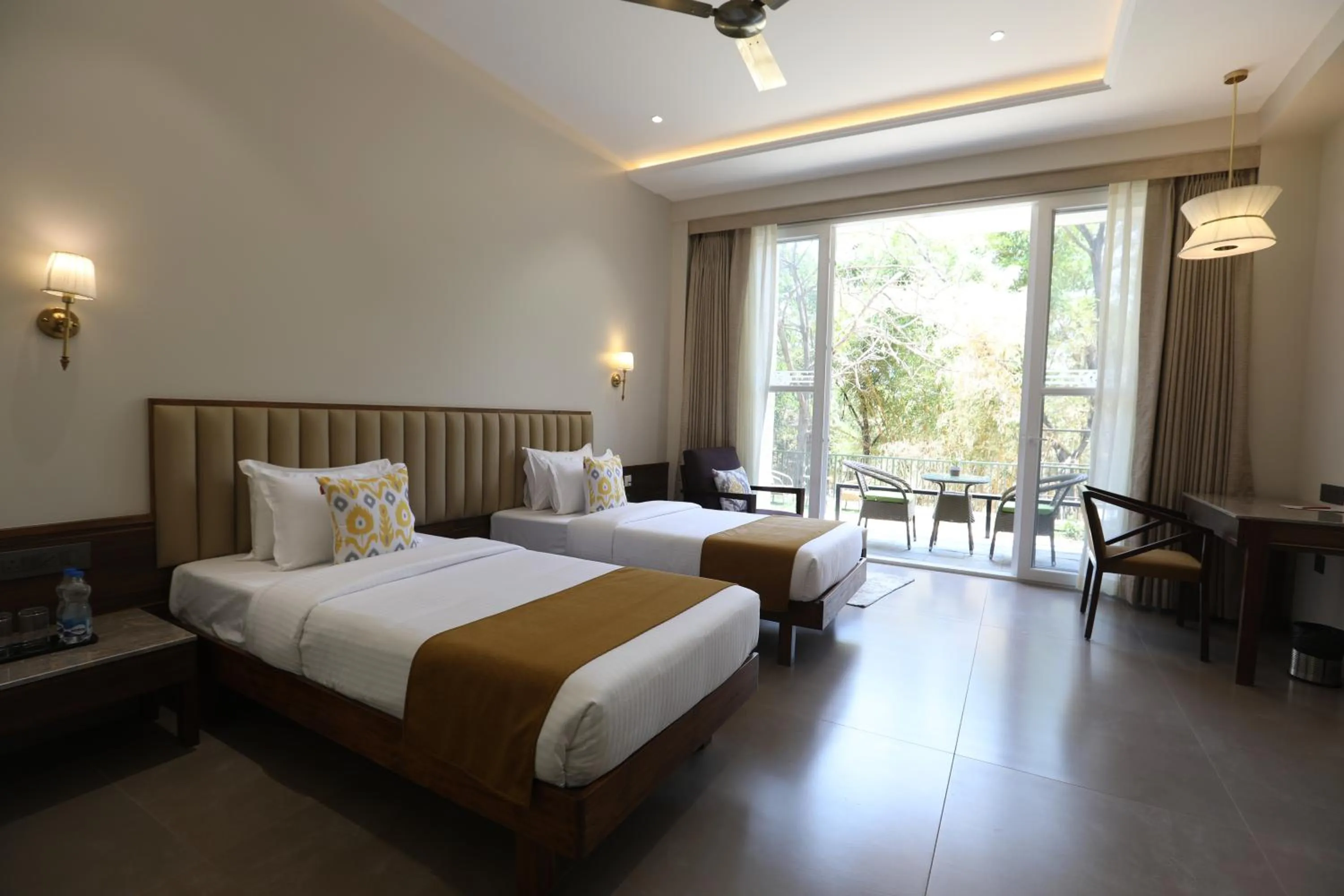 Bedroom, Bed in Golden Fields Resort