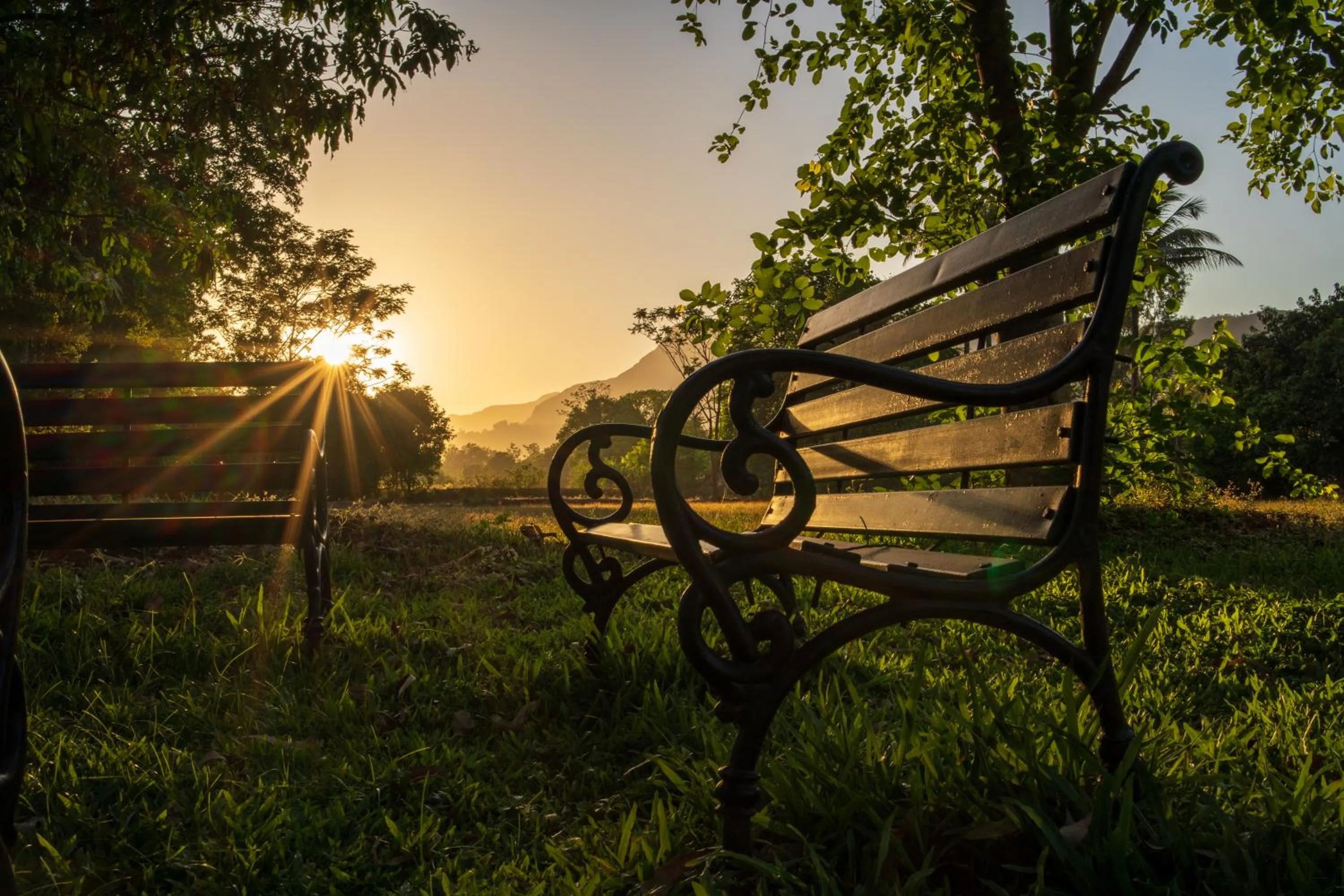 Sunrise in Golden Fields Resort