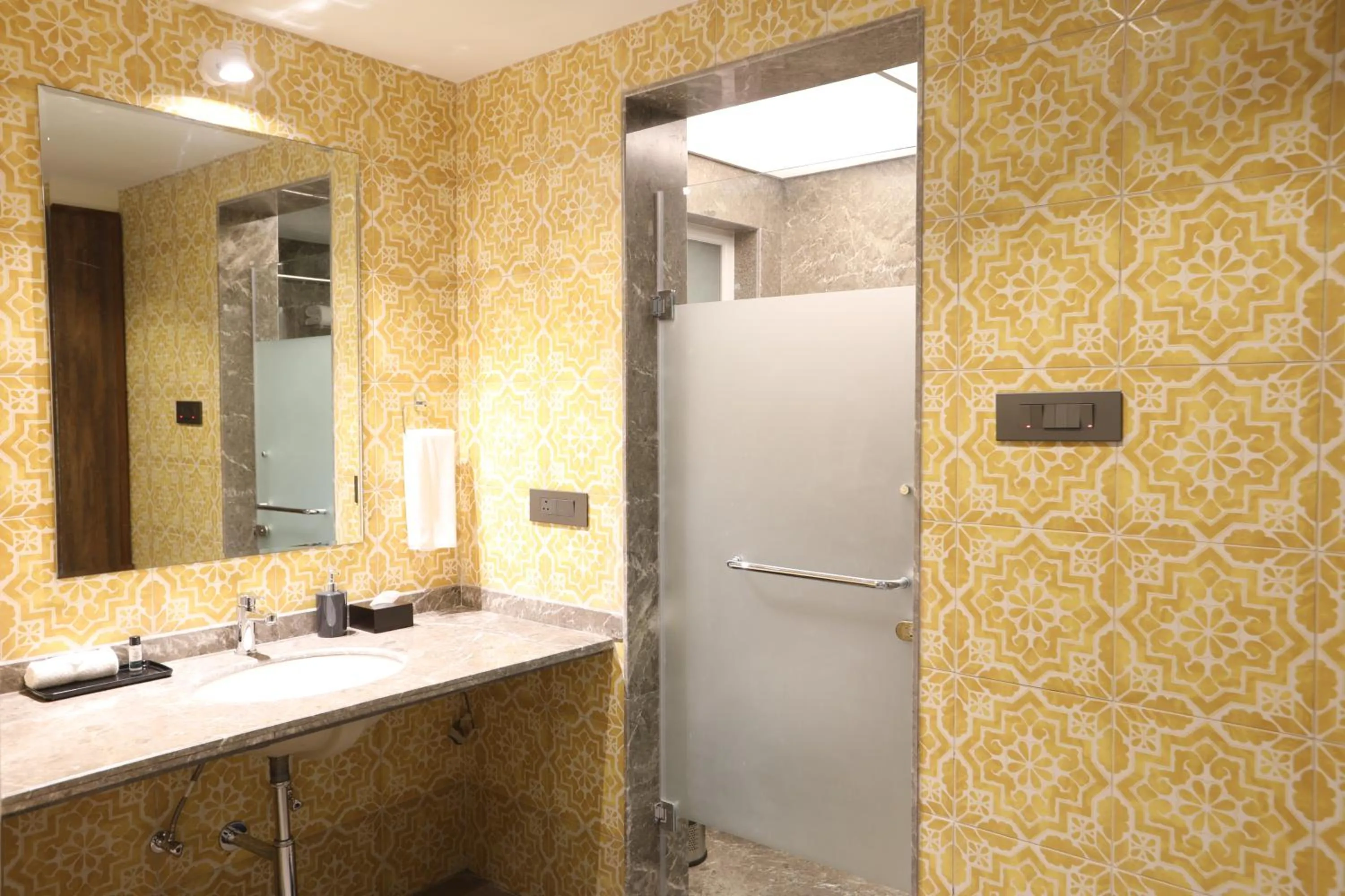 Shower in Golden Fields Resort