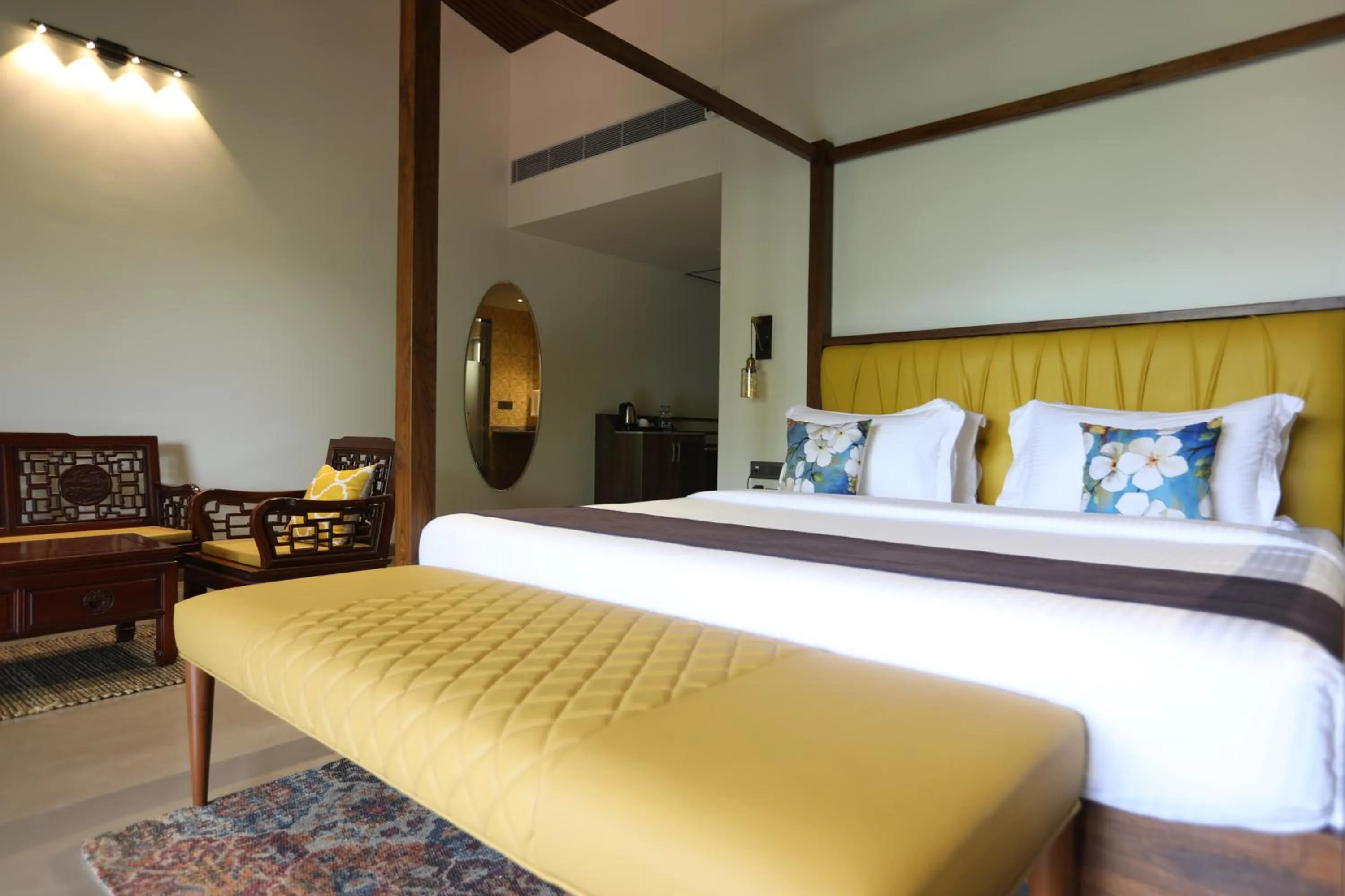 Bedroom, Bed in Golden Fields Resort