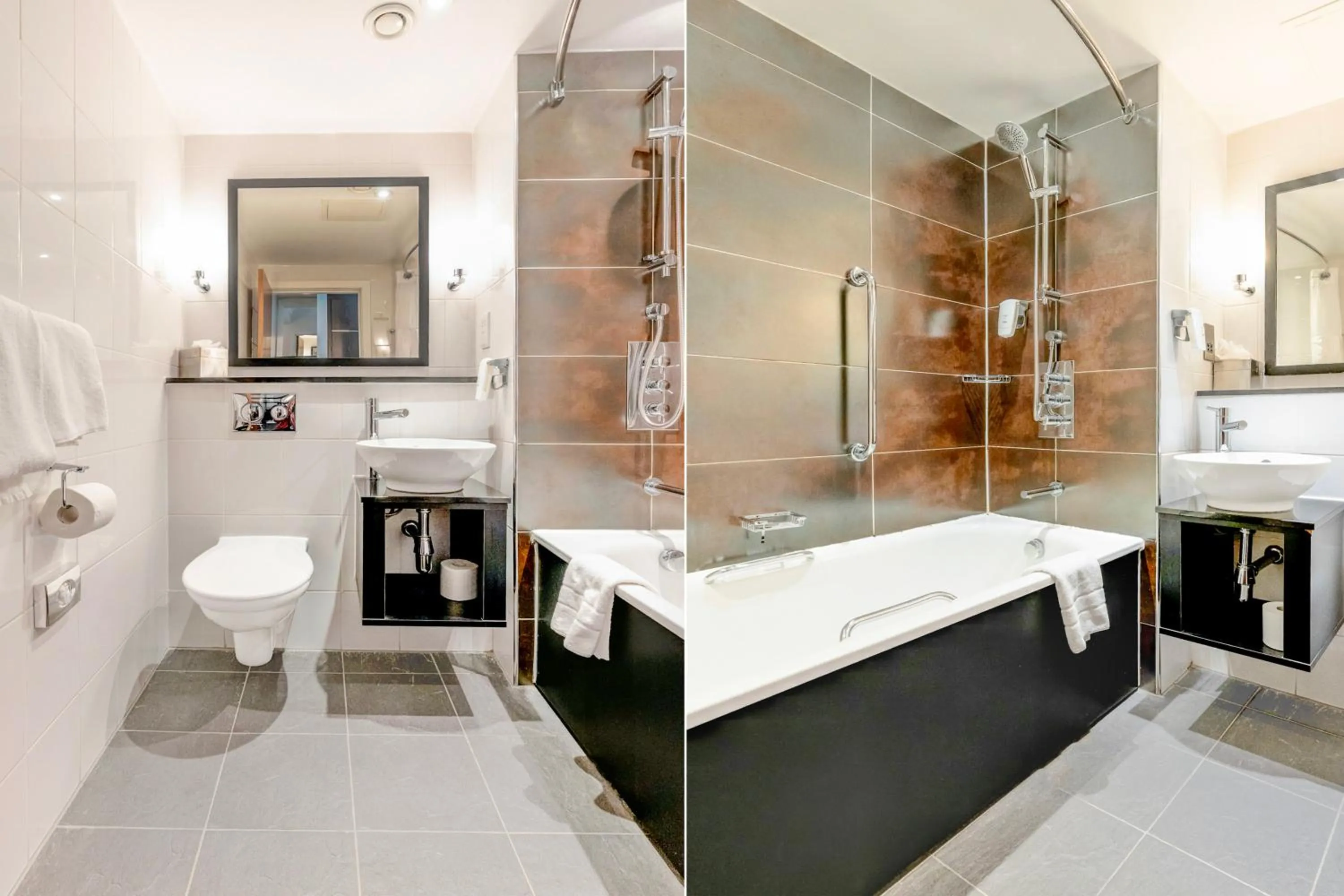 Bathroom in The Landmark Hotel and SPA Leisure Club Dundee By Sunday