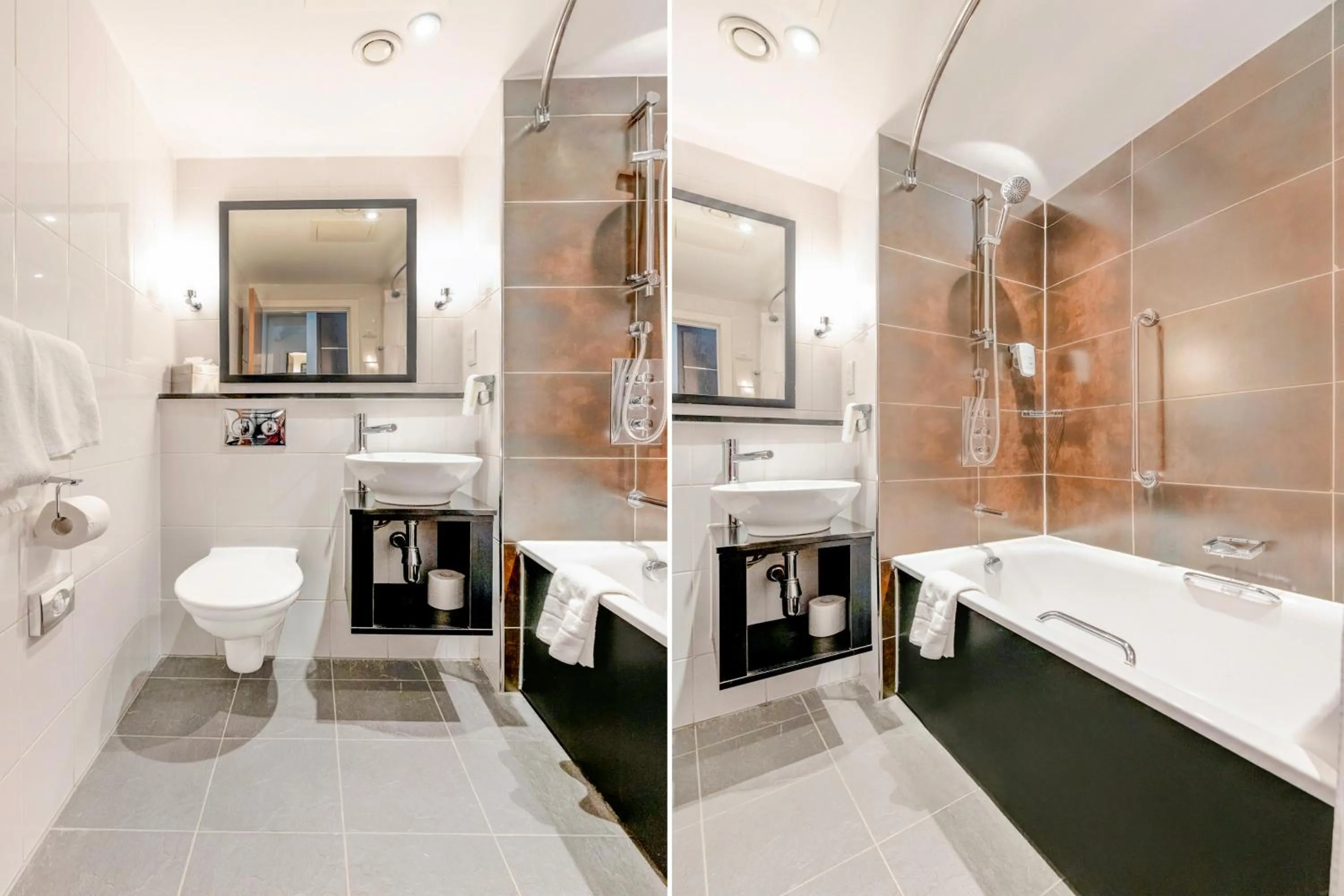 Bathroom in The Landmark Hotel and SPA Leisure Club Dundee By Sunday