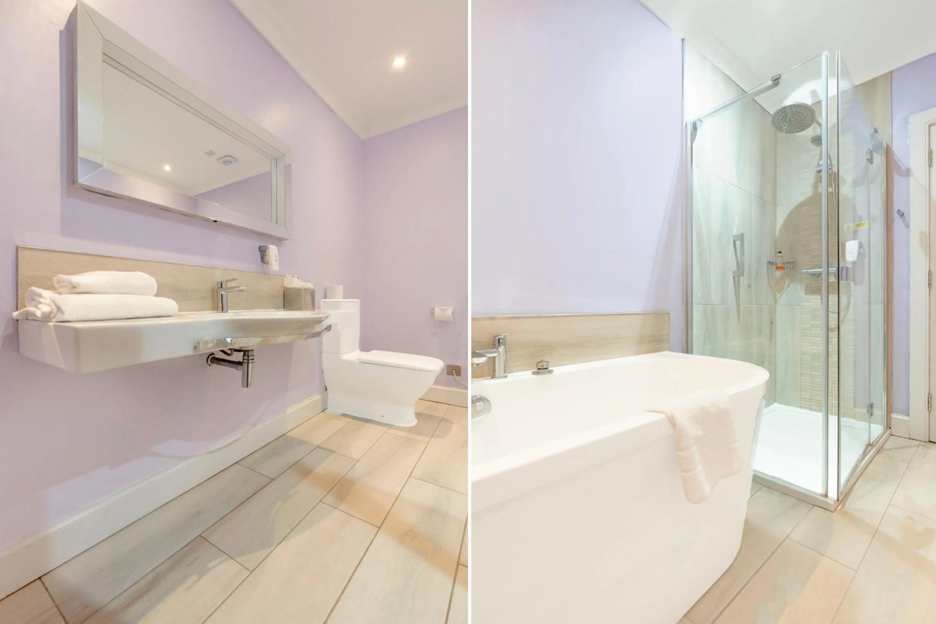 Bathroom in The Landmark Hotel and SPA Leisure Club Dundee By Sunday