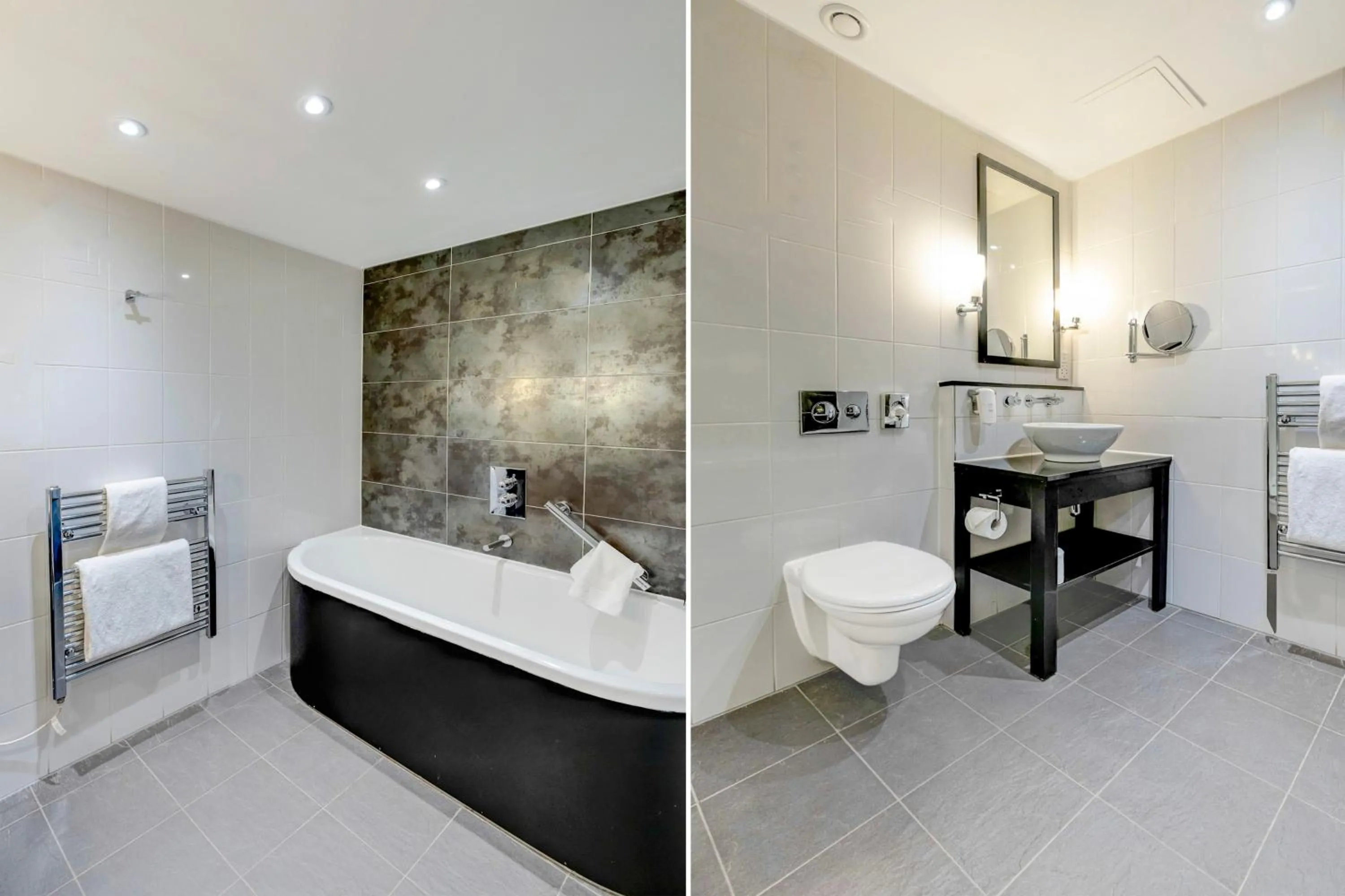 Bathroom in The Landmark Hotel and SPA Leisure Club Dundee By Sunday