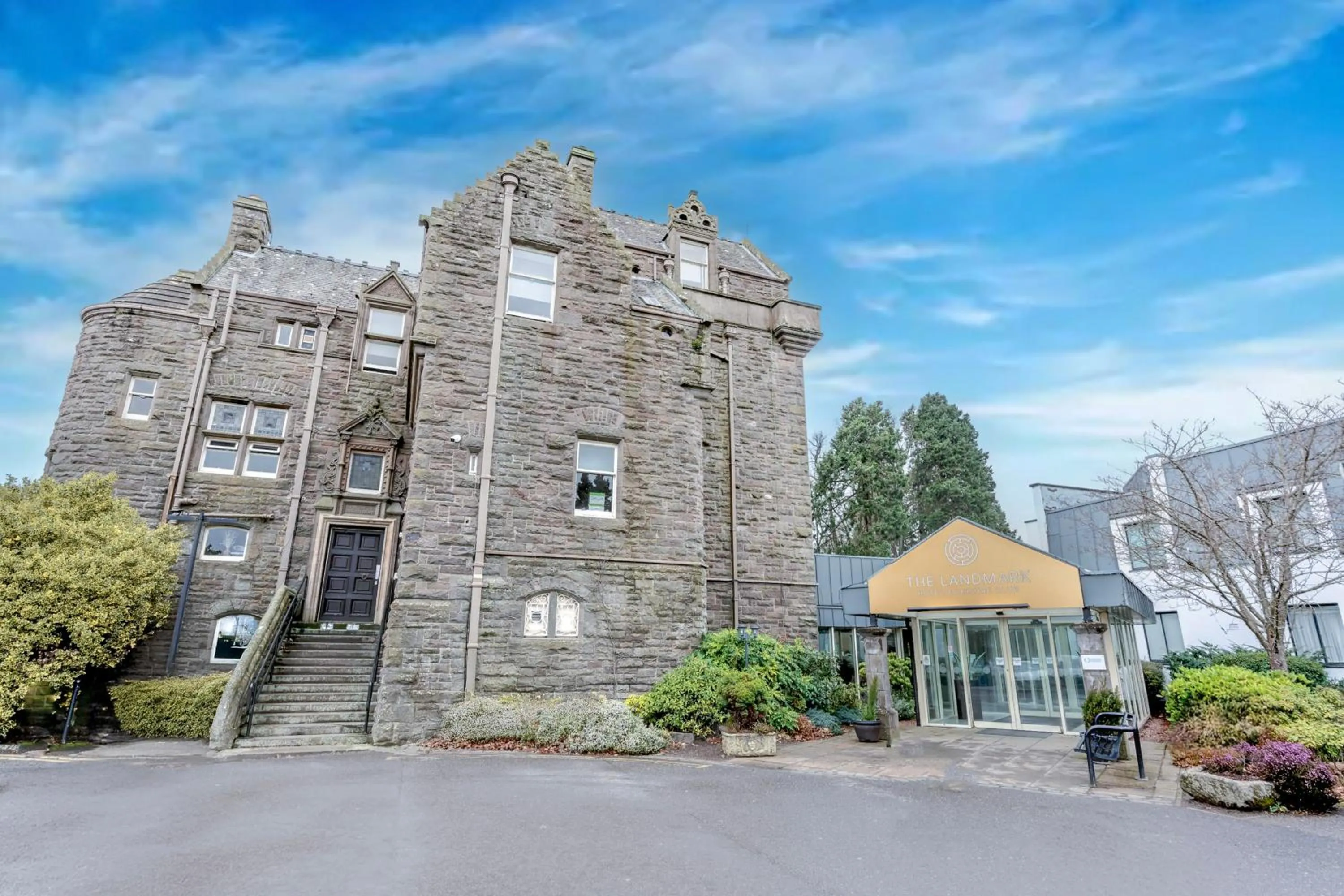 Property building in The Landmark Hotel and SPA Leisure Club Dundee By Sunday
